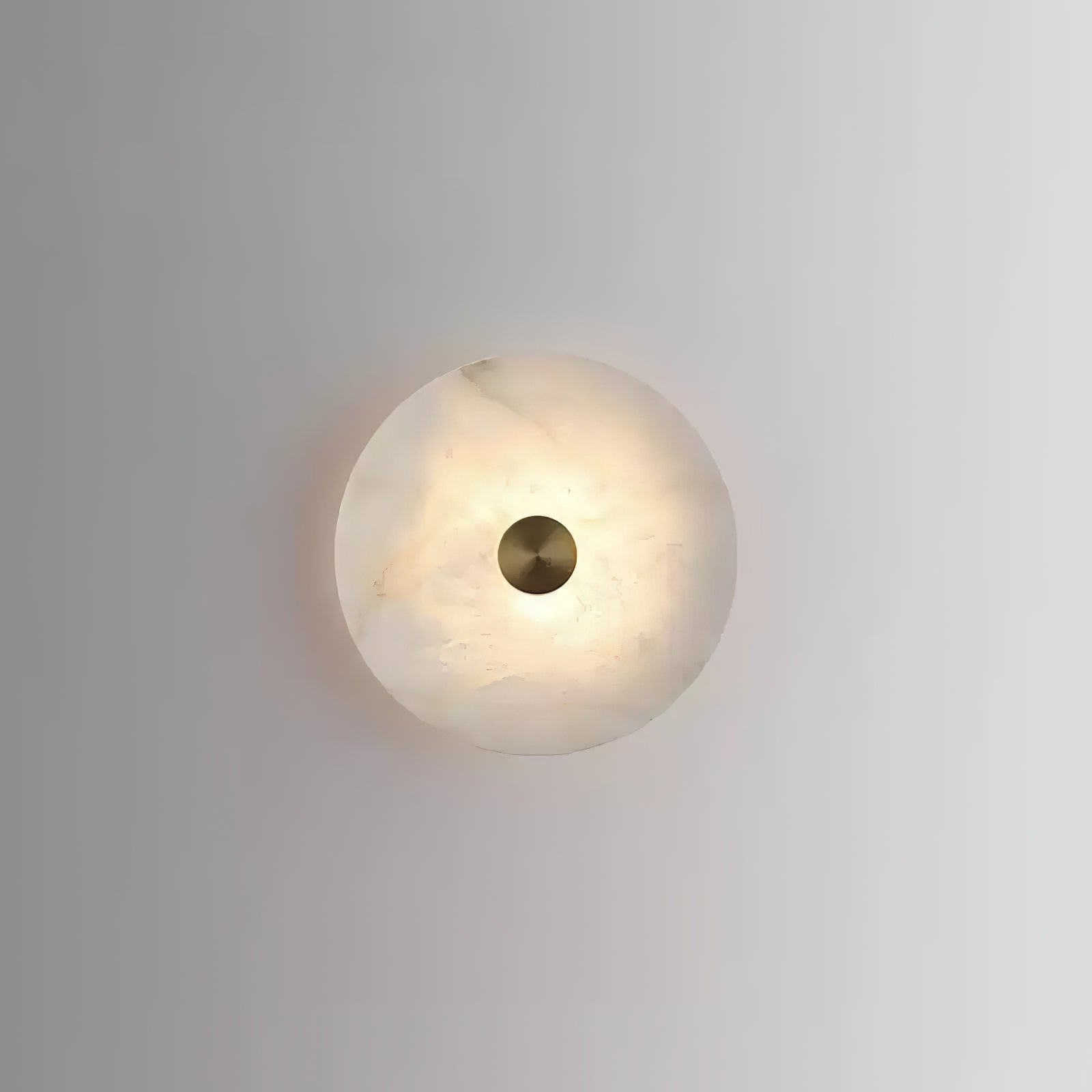 Selina Minimalist Alabaster Ceiling Light - Blowlighting