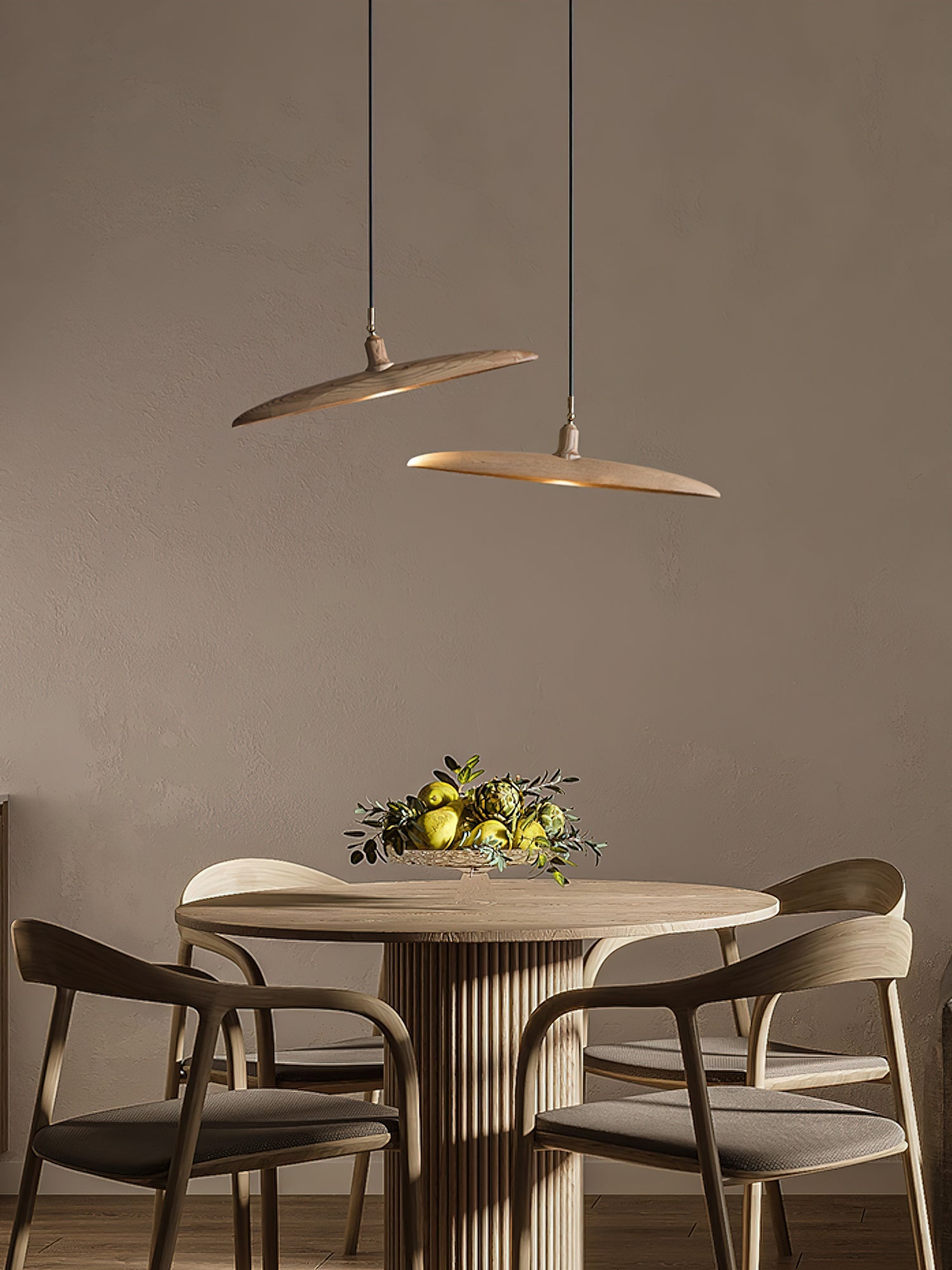 Zelirira Blade Wood Pendant Light - Blowlighting