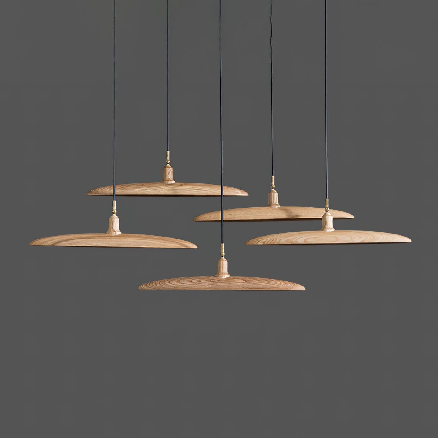 Zelirira Blade Wood Pendant Light - Blowlighting
