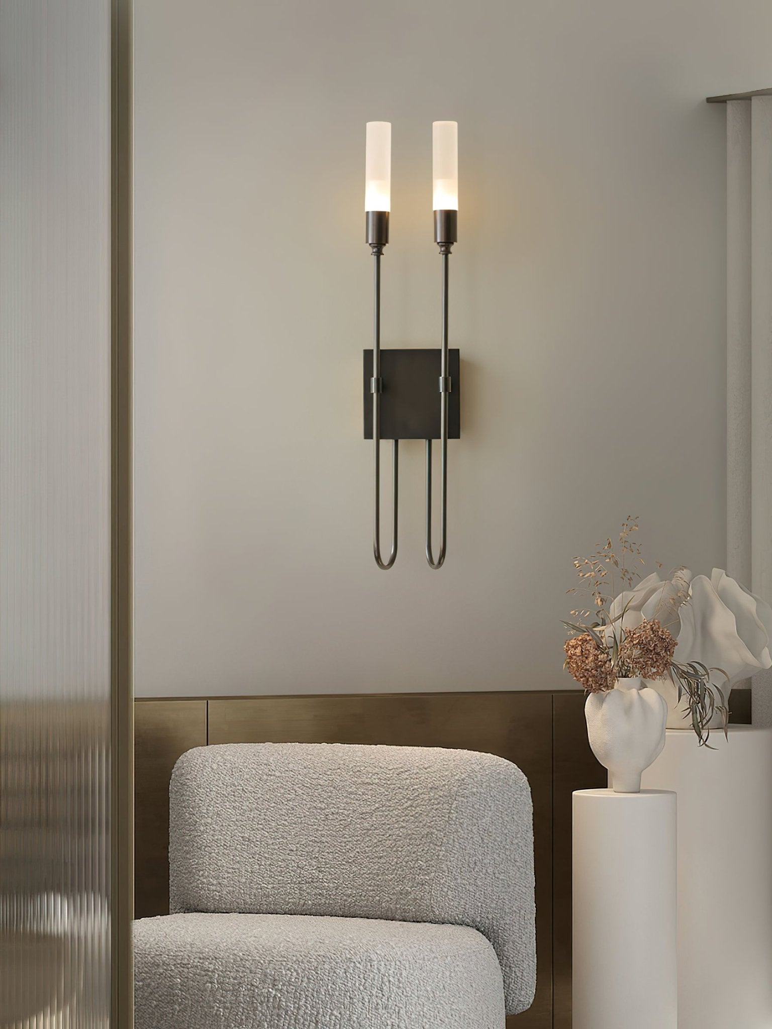Double Arrow Wall Sconce - Blowlighting