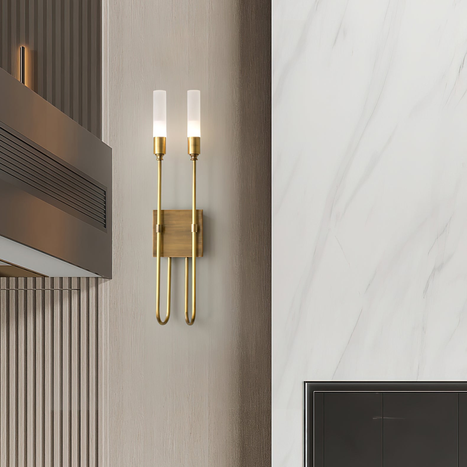Double Arrow Wall Sconce - Blowlighting