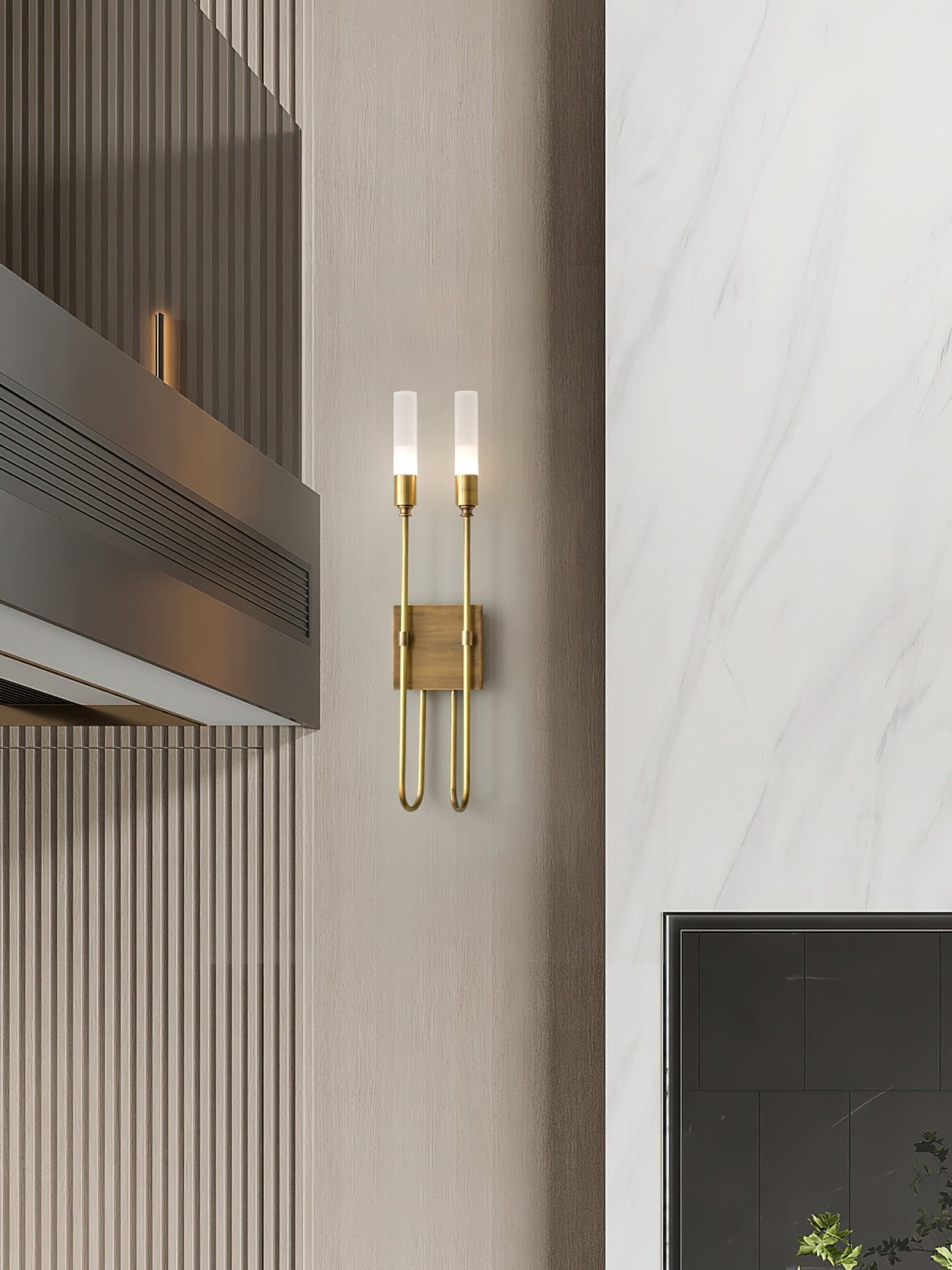 Double Arrow Wall Sconce - Blowlighting