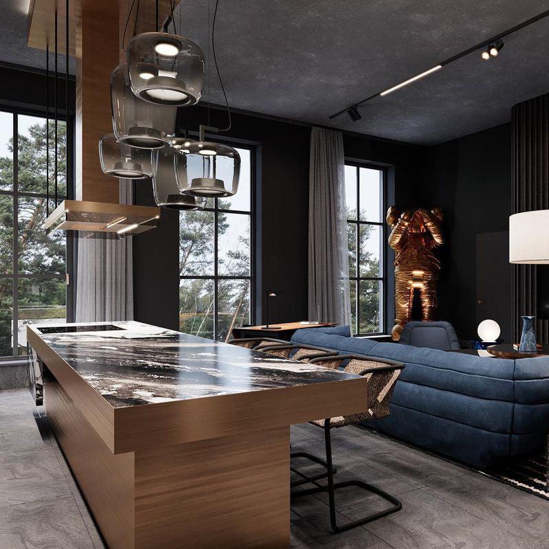 Doppelte Pendant Lamp - Blowlighting