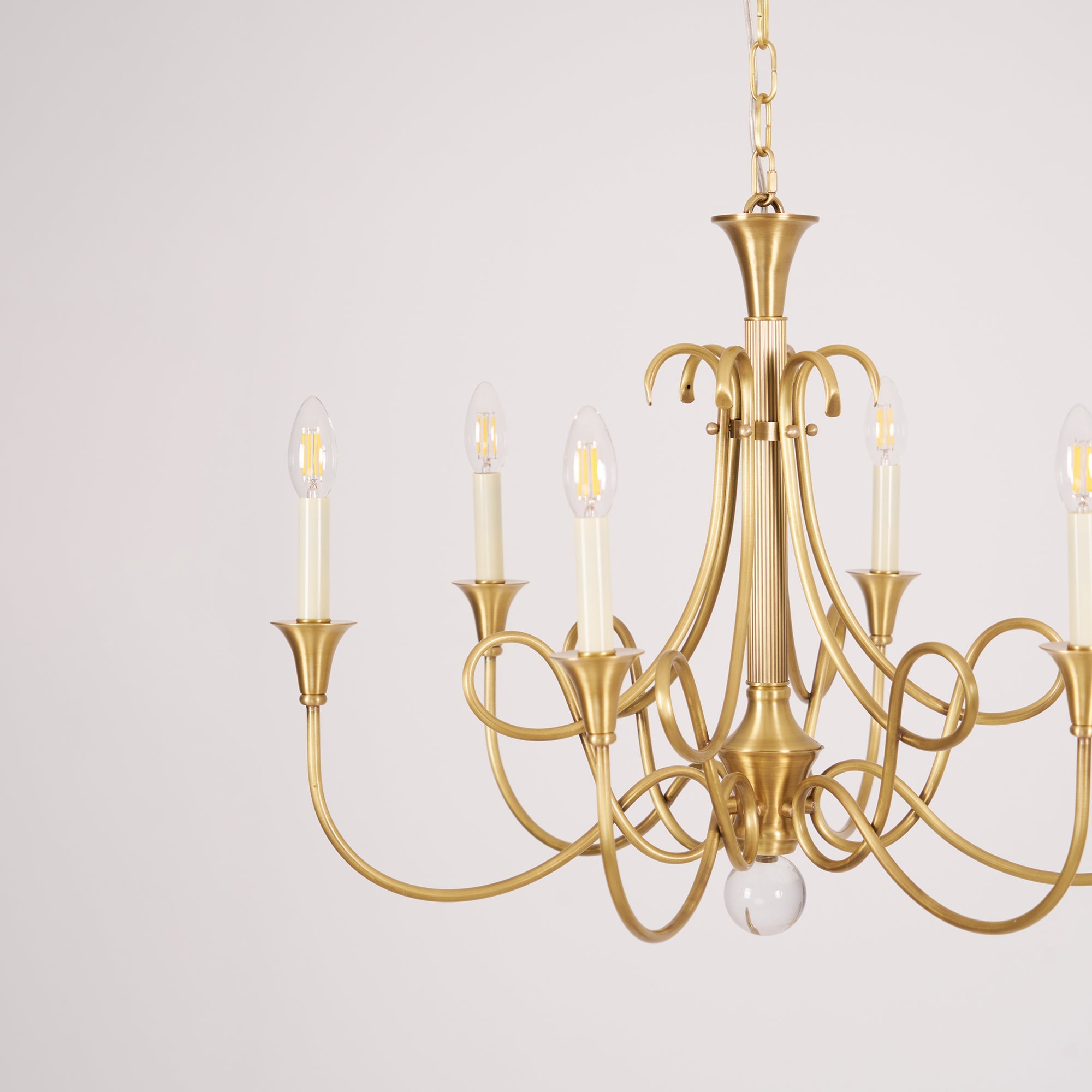 Double Twist Chandelier - Blowlighting
