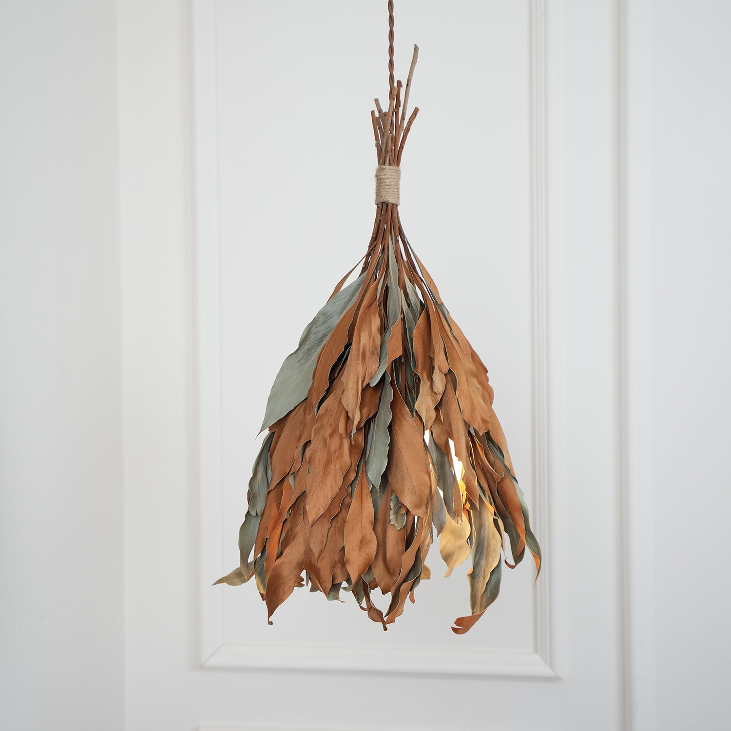 Dried Branch Leaf Pendant Lamp - Blowlighting