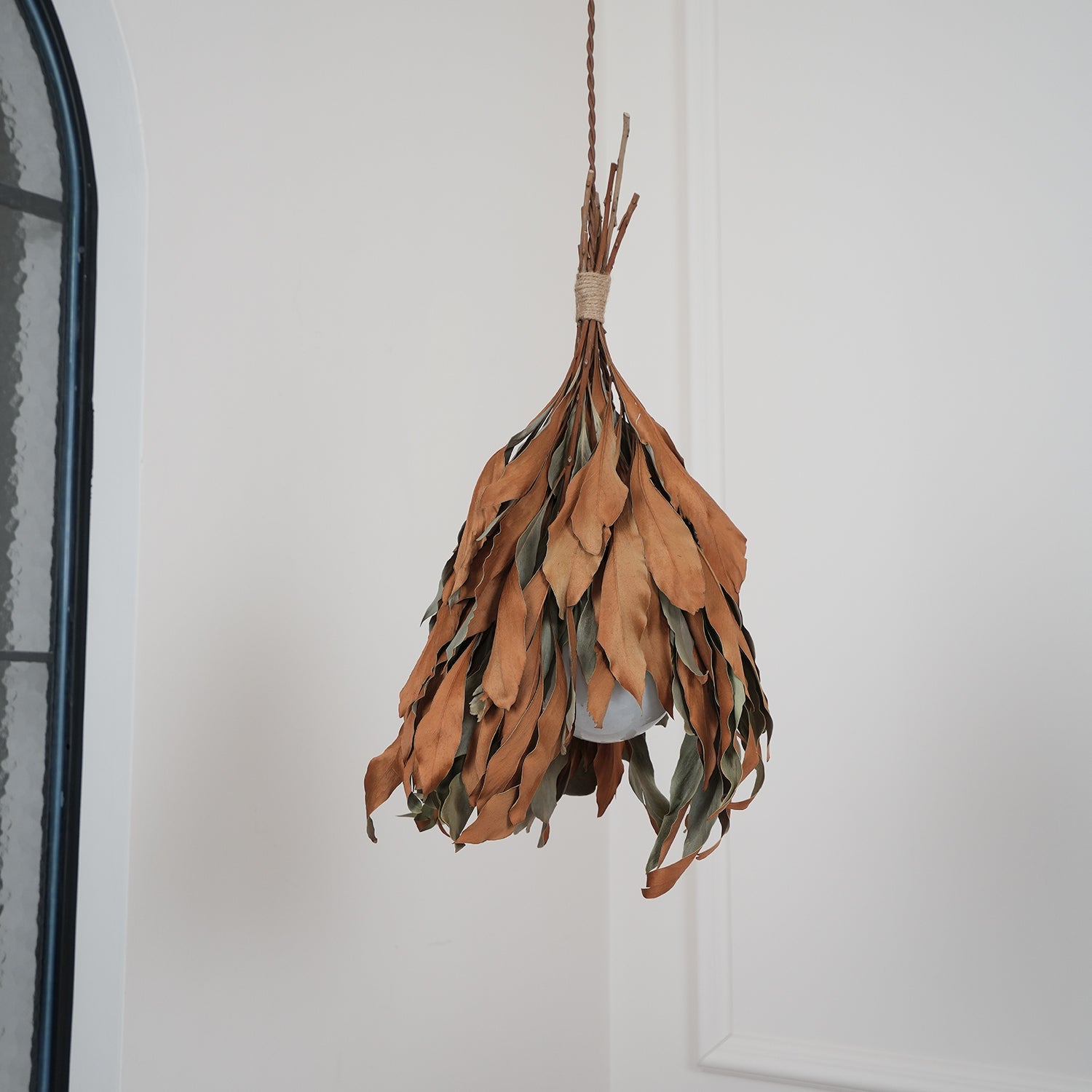 Dried Branch Leaf Pendant Lamp - Blowlighting