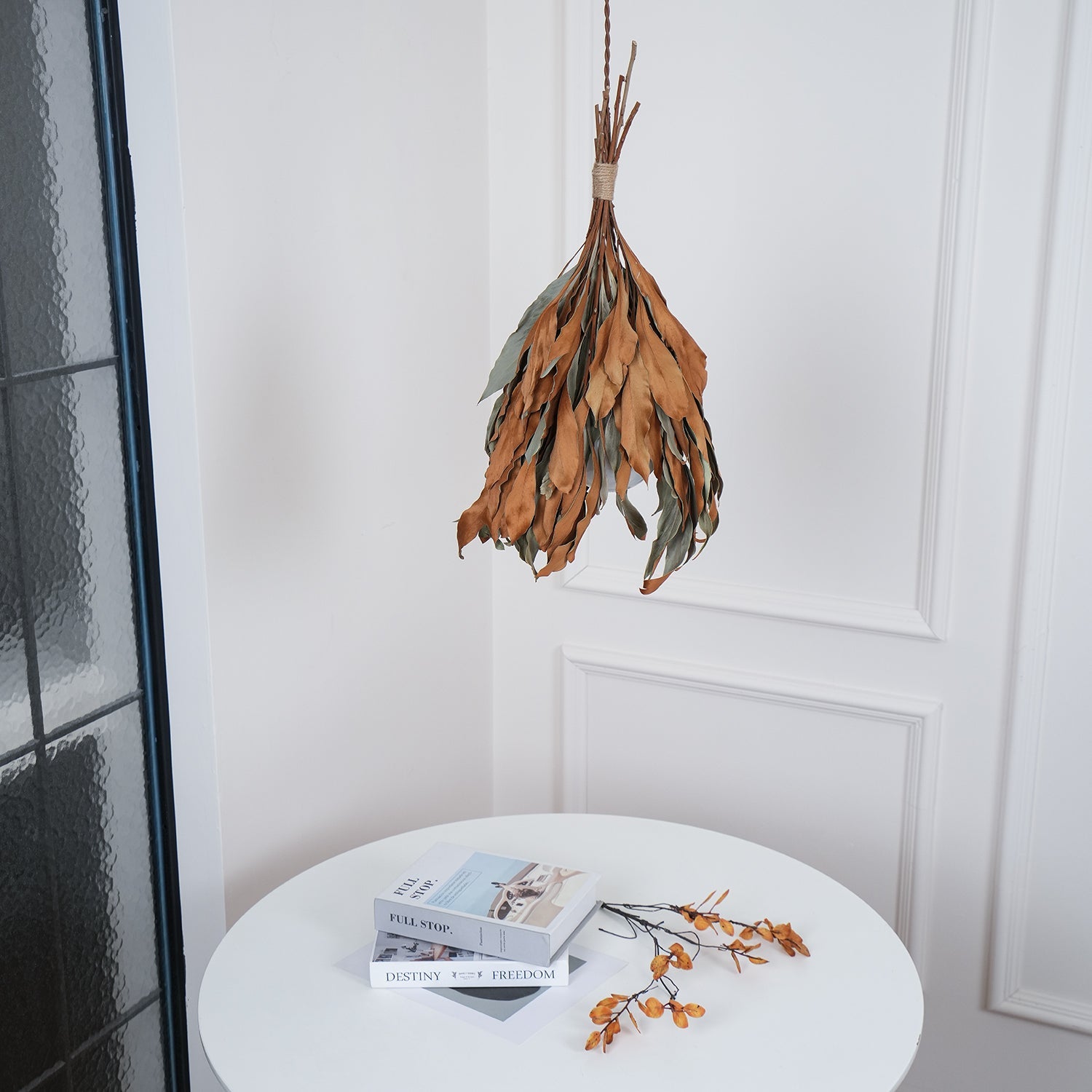 Dried Branch Leaf Pendant Lamp - Blowlighting