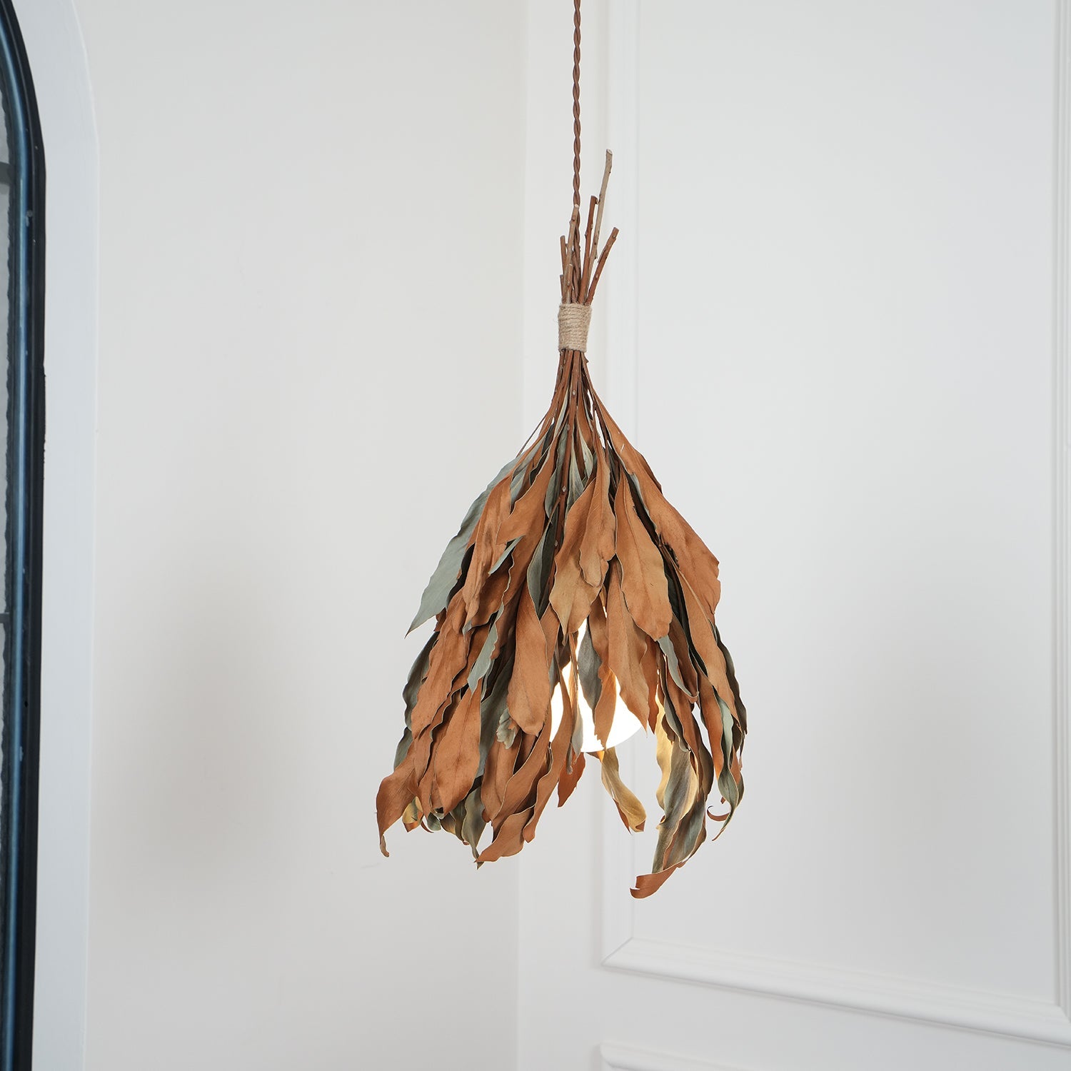 Dried Branch Leaf Pendant Lamp - Blowlighting