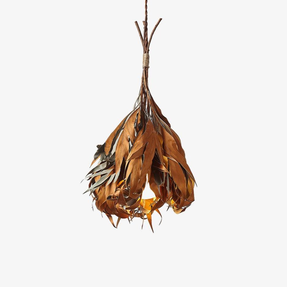 Dried Branch Leaf Pendant Lamp - Blowlighting