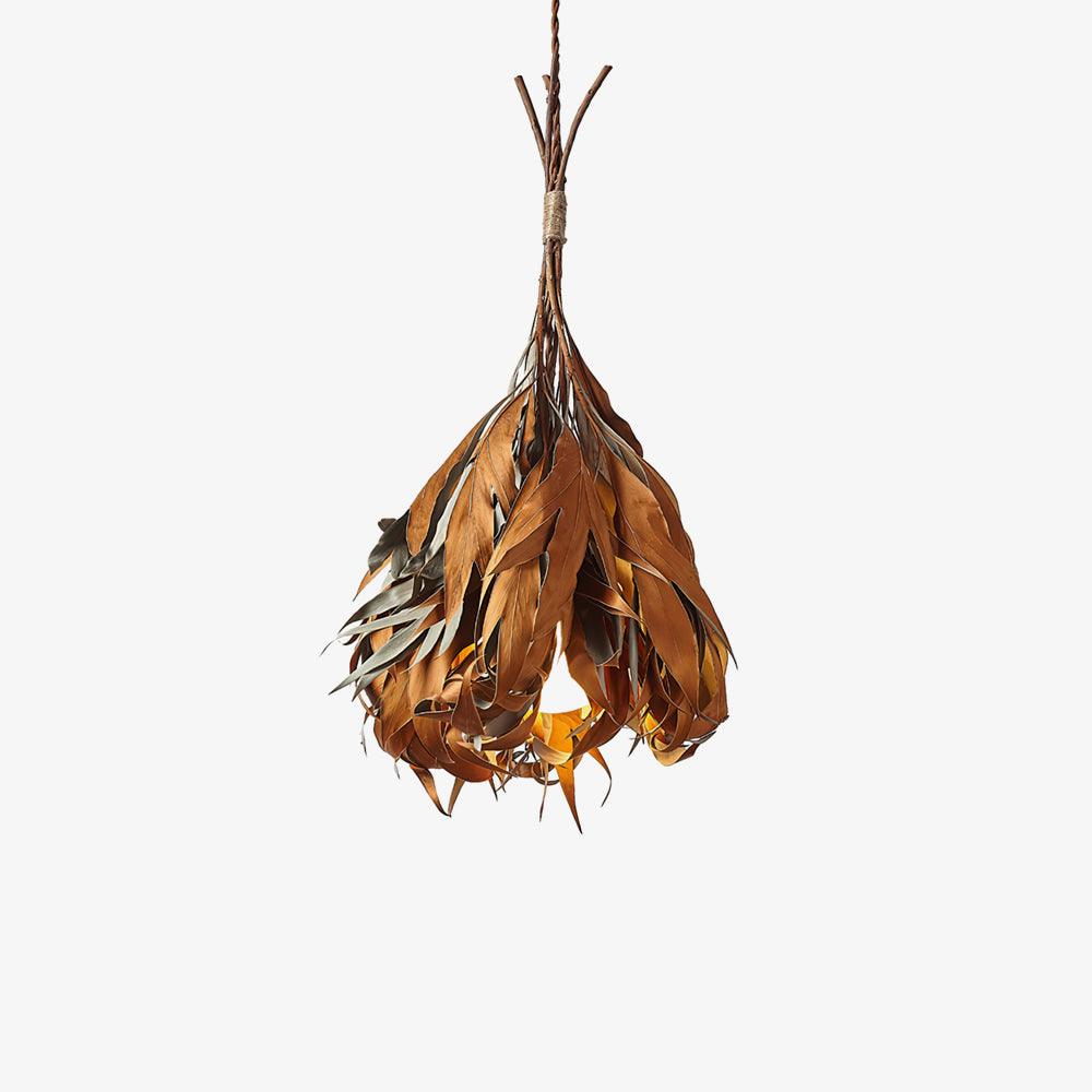 Dried Branch Leaf Pendant Lamp - Blowlighting