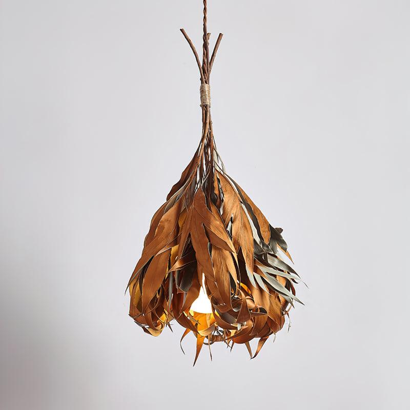 Dried Branch Leaf Pendant Lamp - Blowlighting