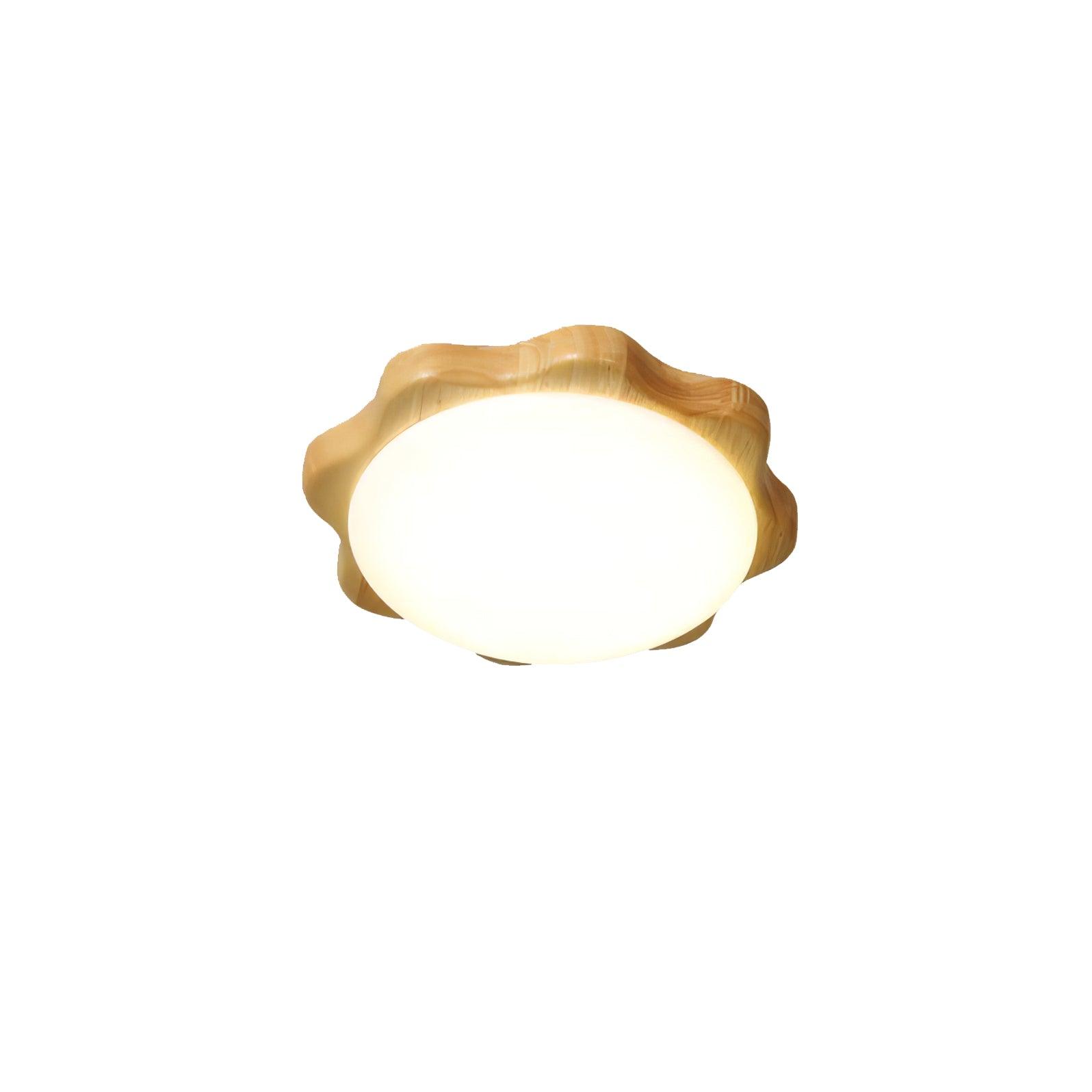 Drum Wood Ceiling Lamp - Blowlighting