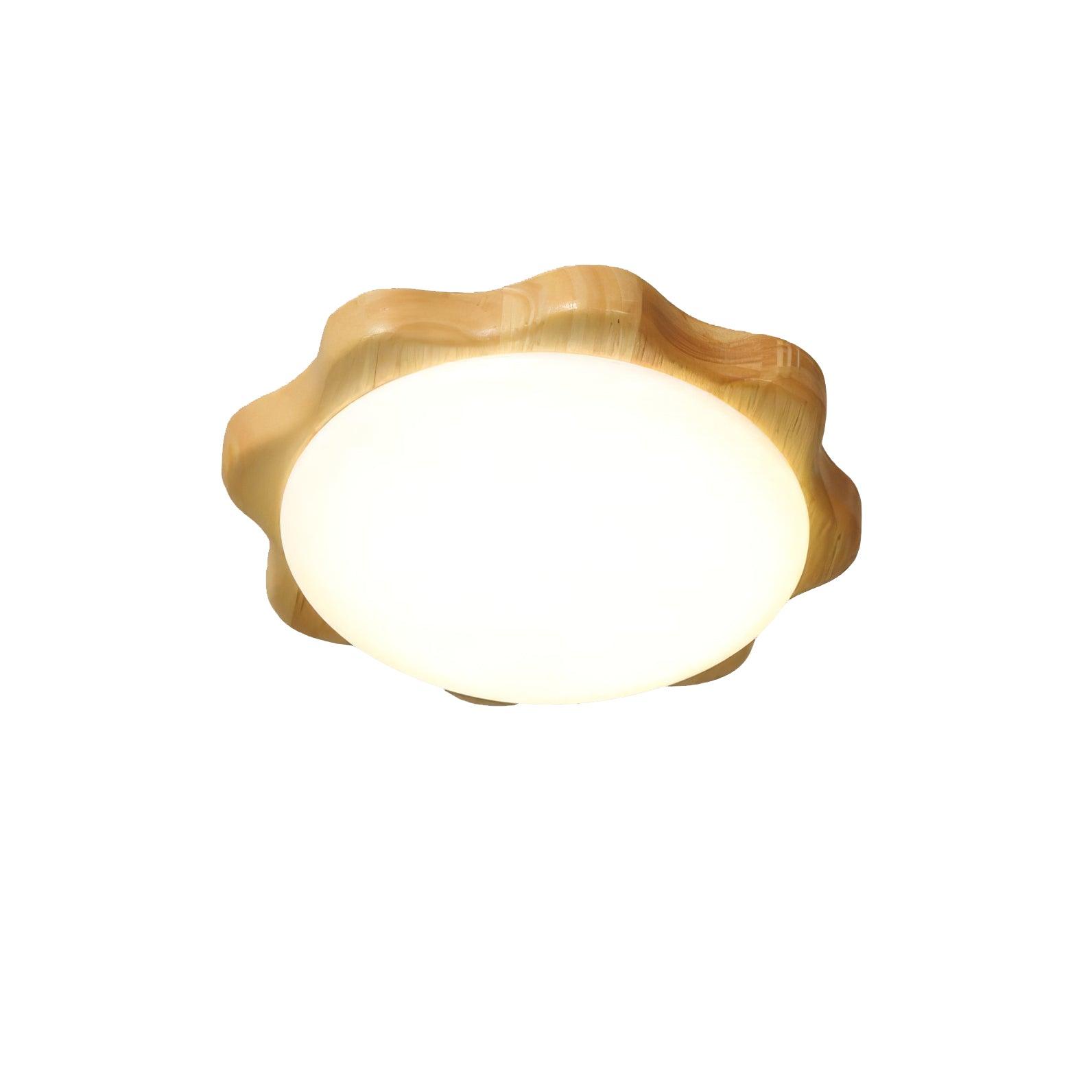 Drum Wood Ceiling Lamp - Blowlighting