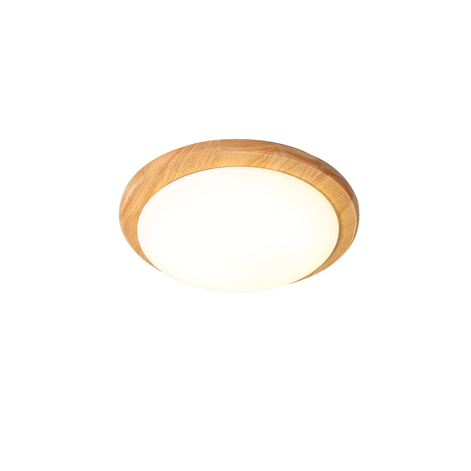 Drum Wood Ceiling Lamp - Blowlighting