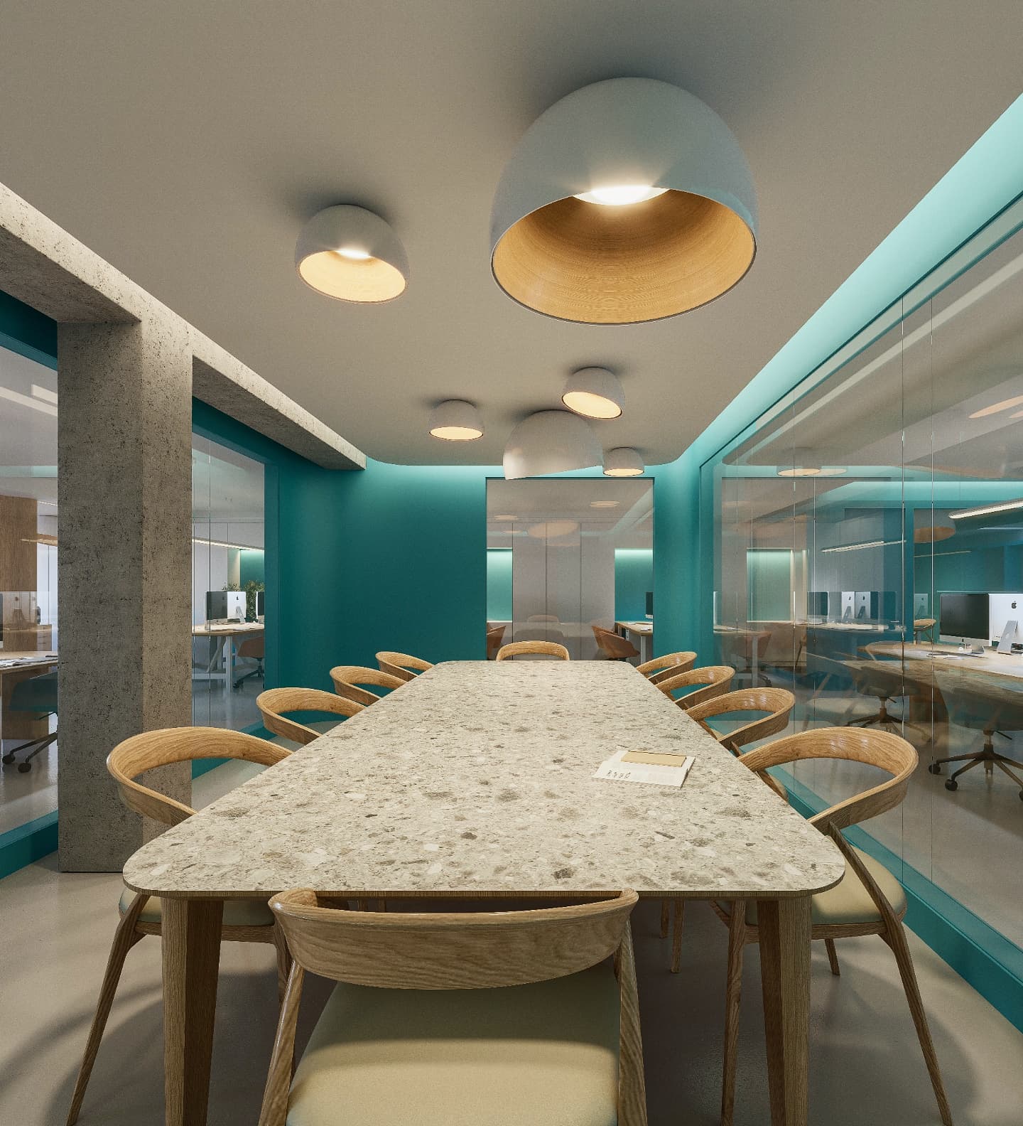 Duo Ceiling Lamp - Blowlighting