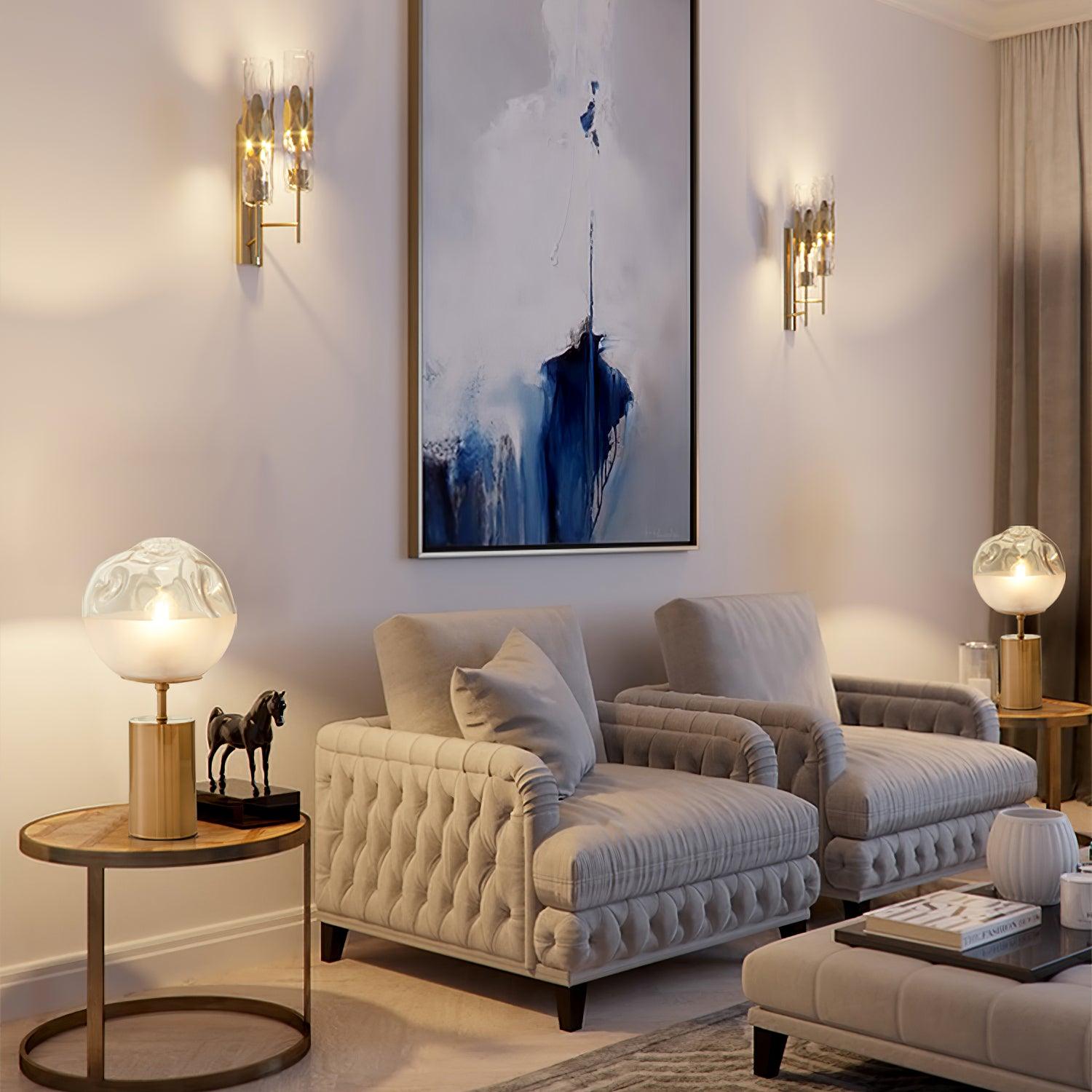 Aurea Classic Glass Table Lamp - Blowlighting