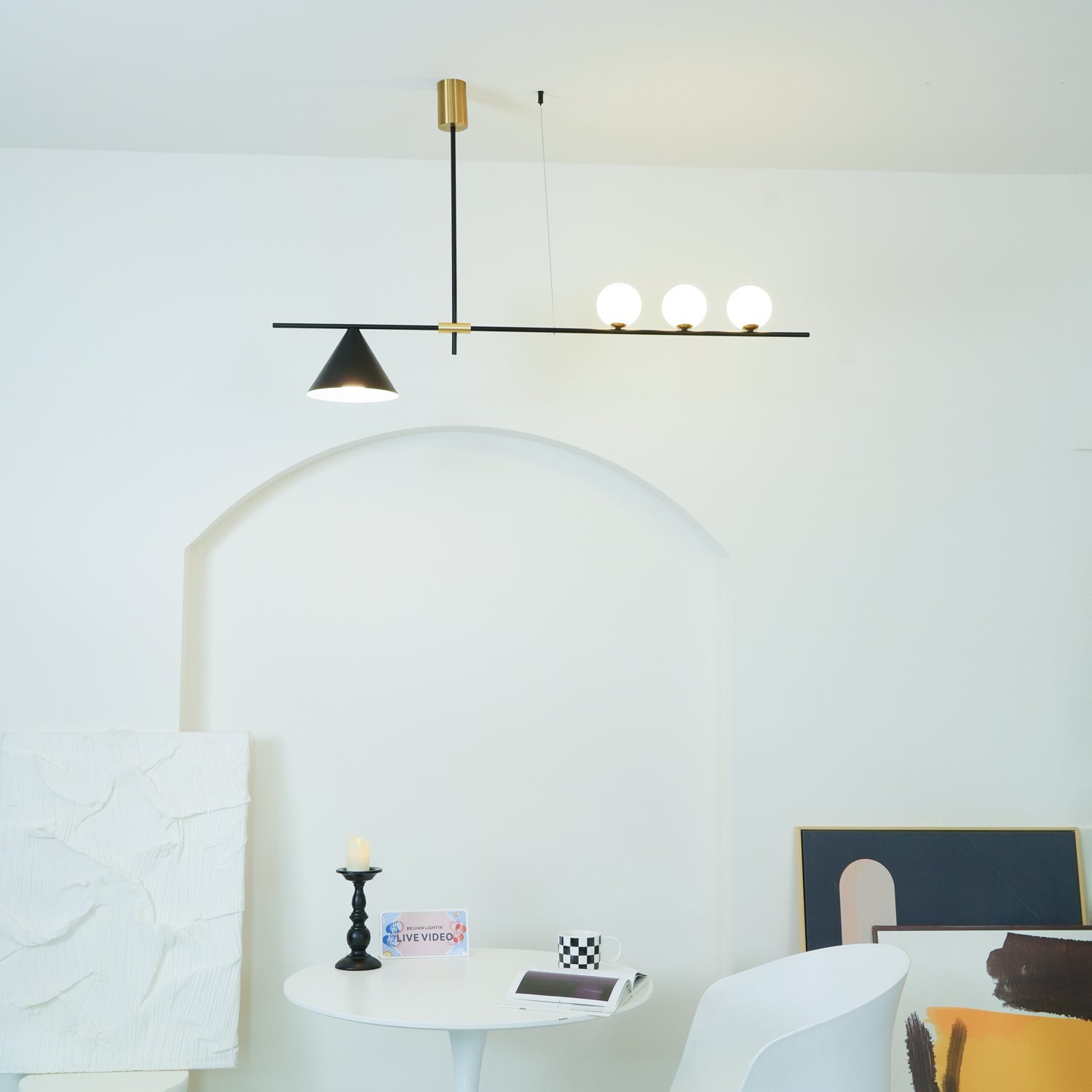 Eclipse Linear Suspension Light - Blowlighting