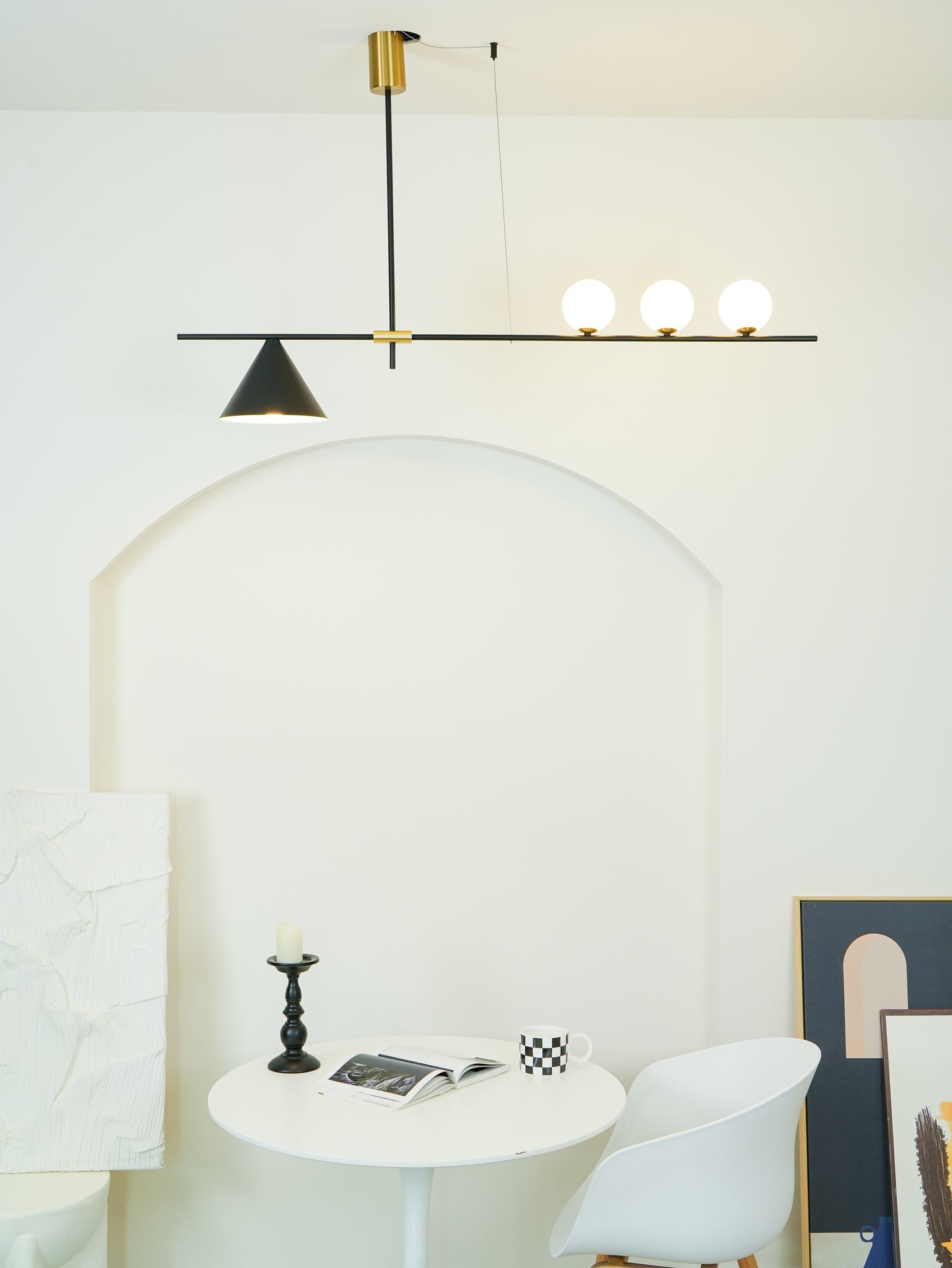 Eclipse Linear Suspension Light - Blowlighting