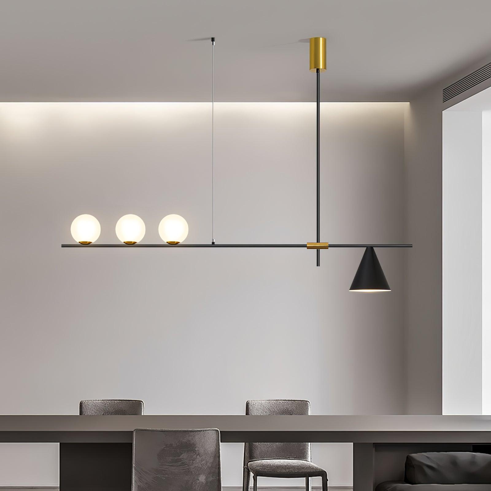 Eclipse Linear Suspension Light - Blowlighting