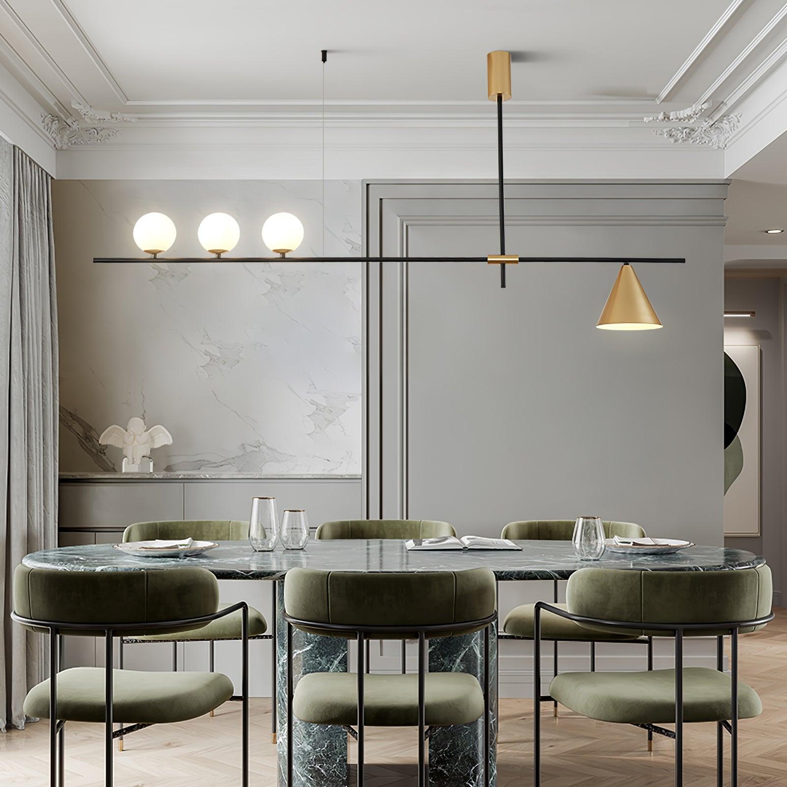 Eclipse Linear Suspension Light - Blowlighting