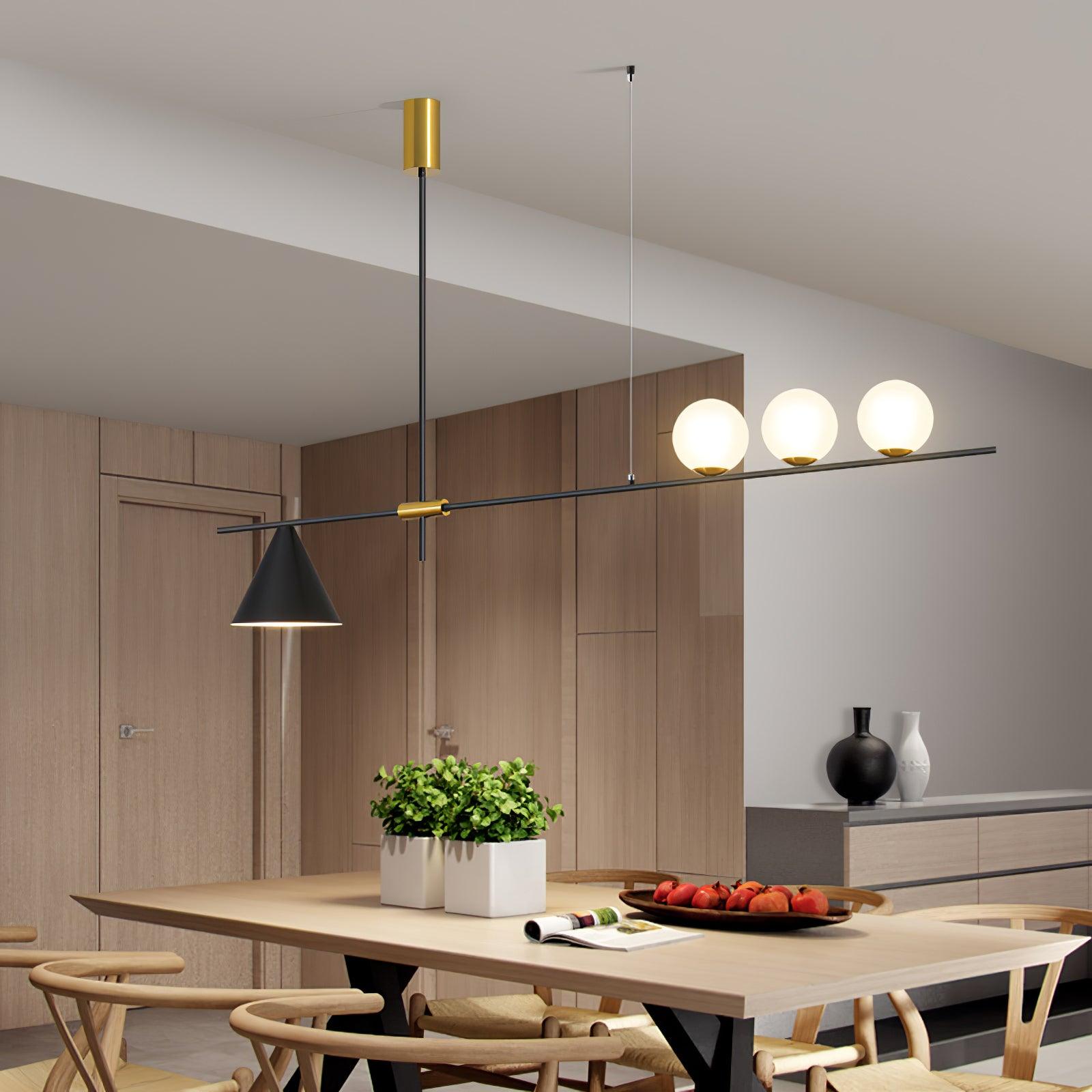 Eclipse Linear Suspension Light - Blowlighting