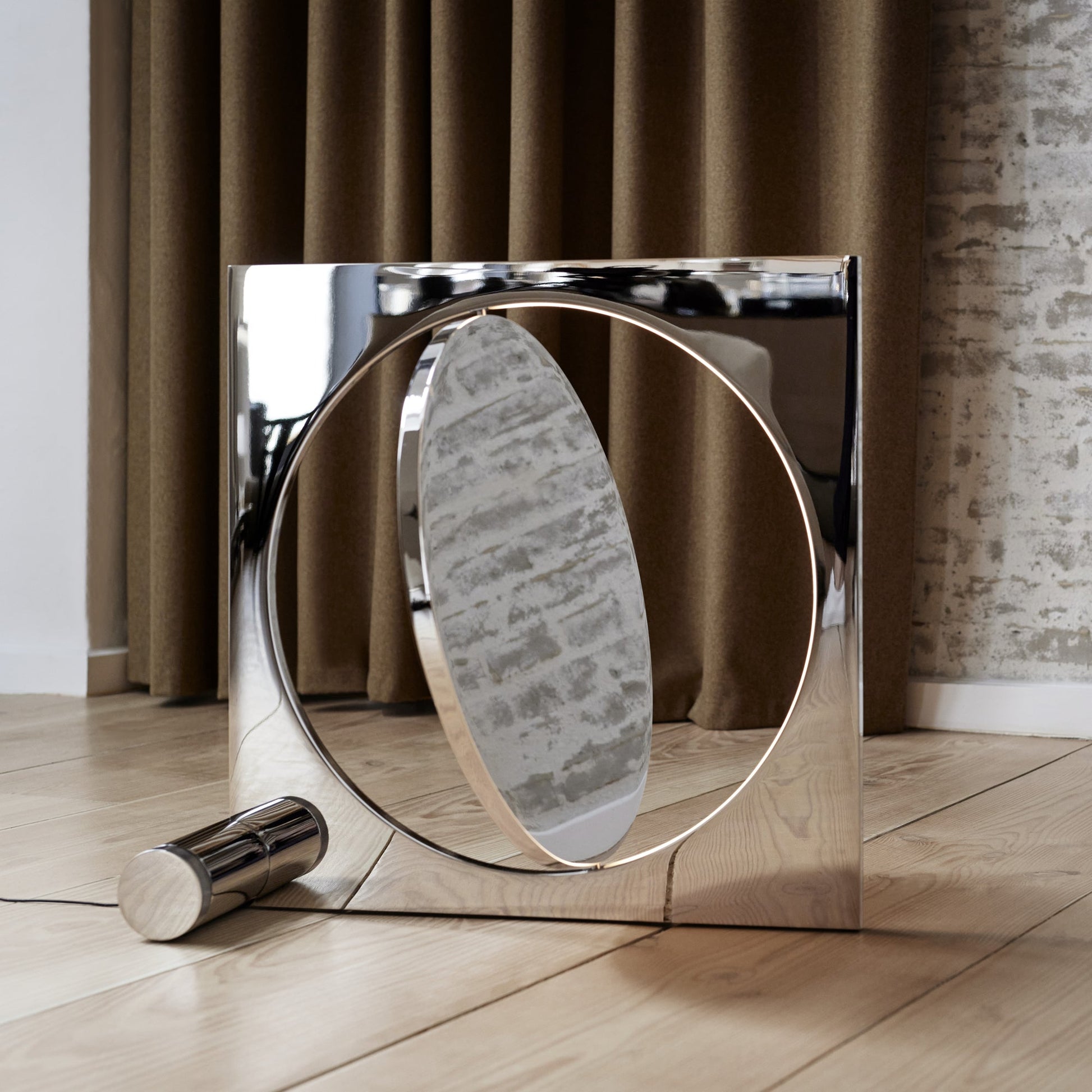 Eclipse Mirror Table Lamp - Blowlighting