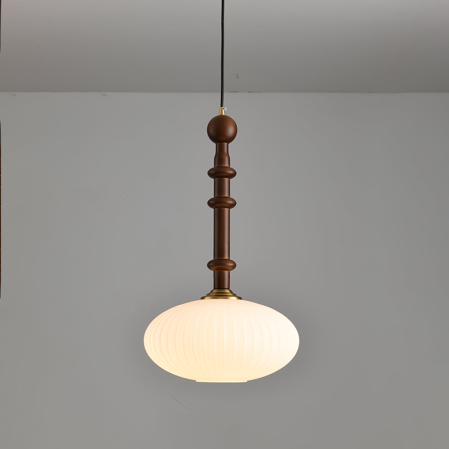 Edison Wood Pendant Light - Blowlighting