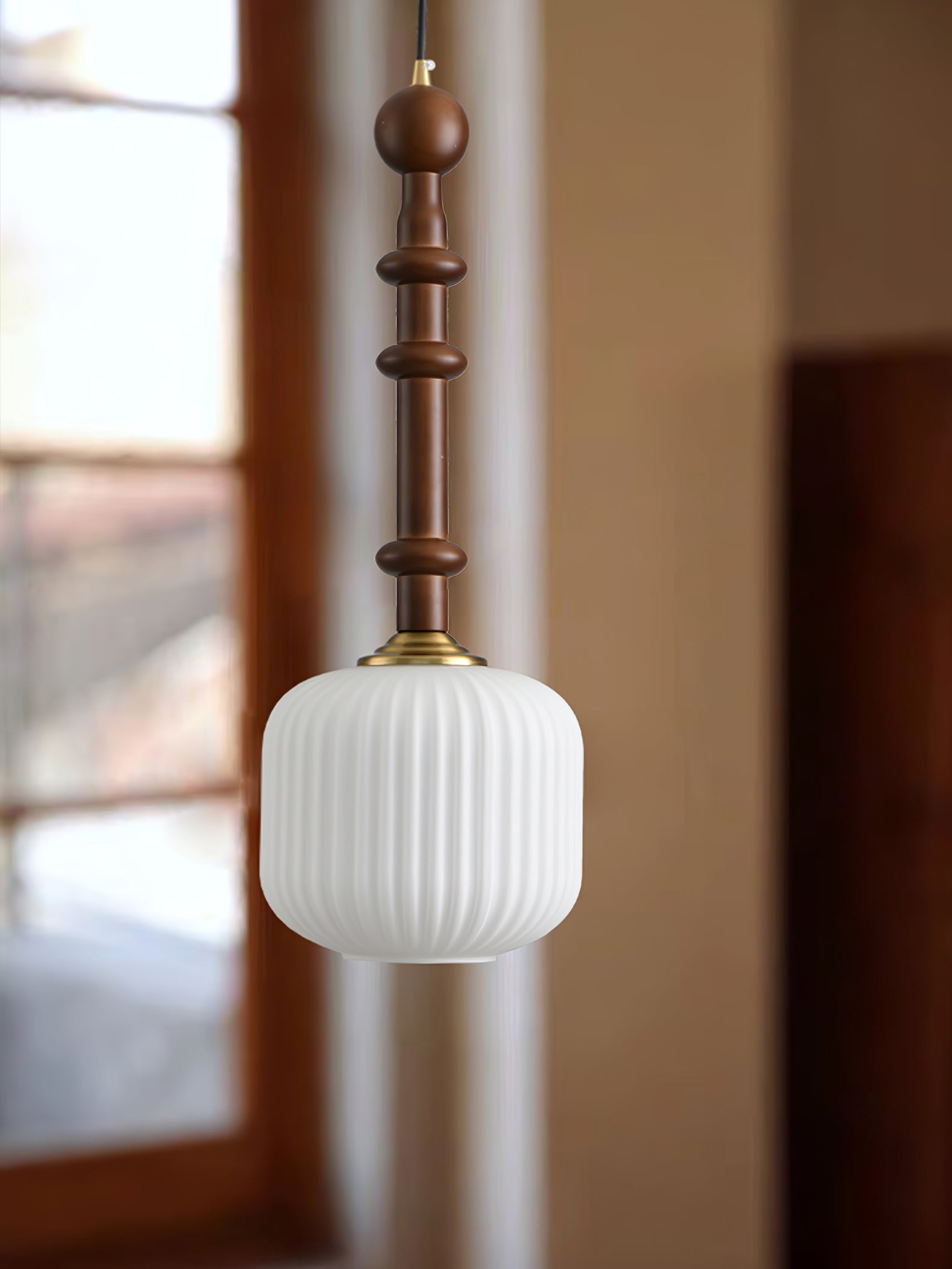 Edison Wood Pendant Light - Blowlighting