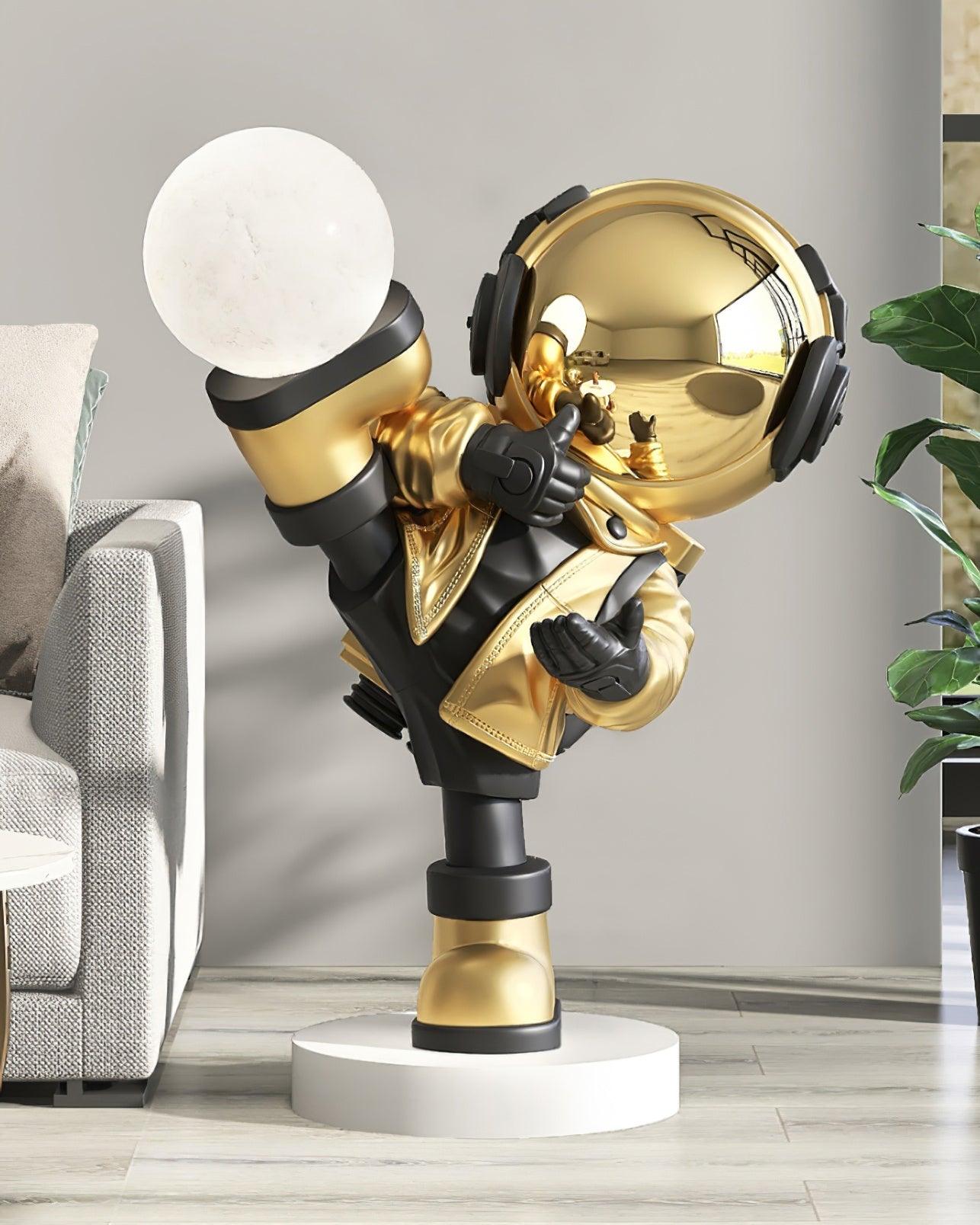 Effort Astronaut Built-in Battery Floor Lamp - Blowlighting