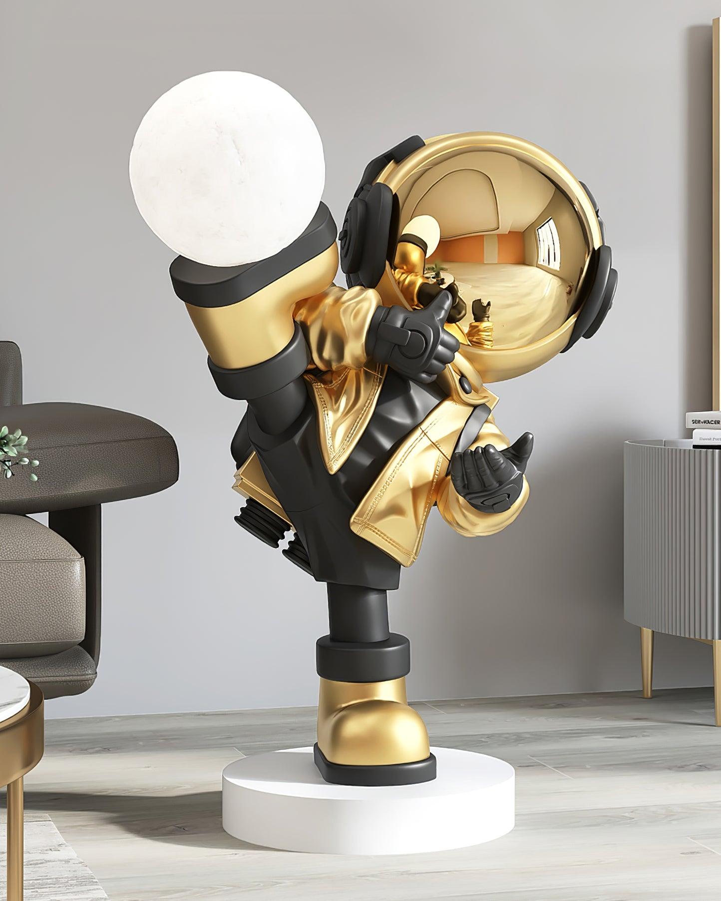 Effort Astronaut Built-in Battery Floor Lamp - Blowlighting