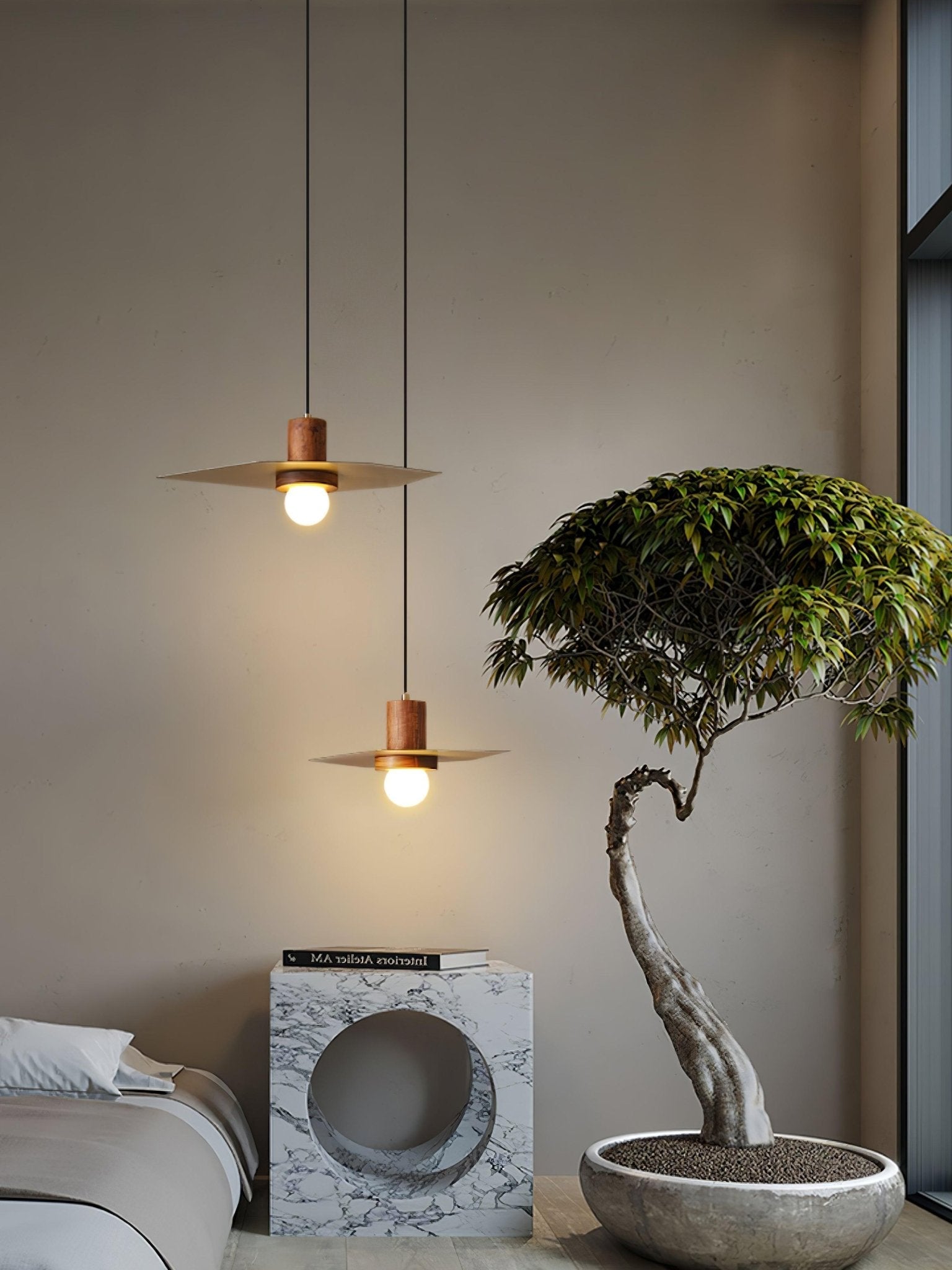 Elara Halo Pendant Lamp - Blowlighting