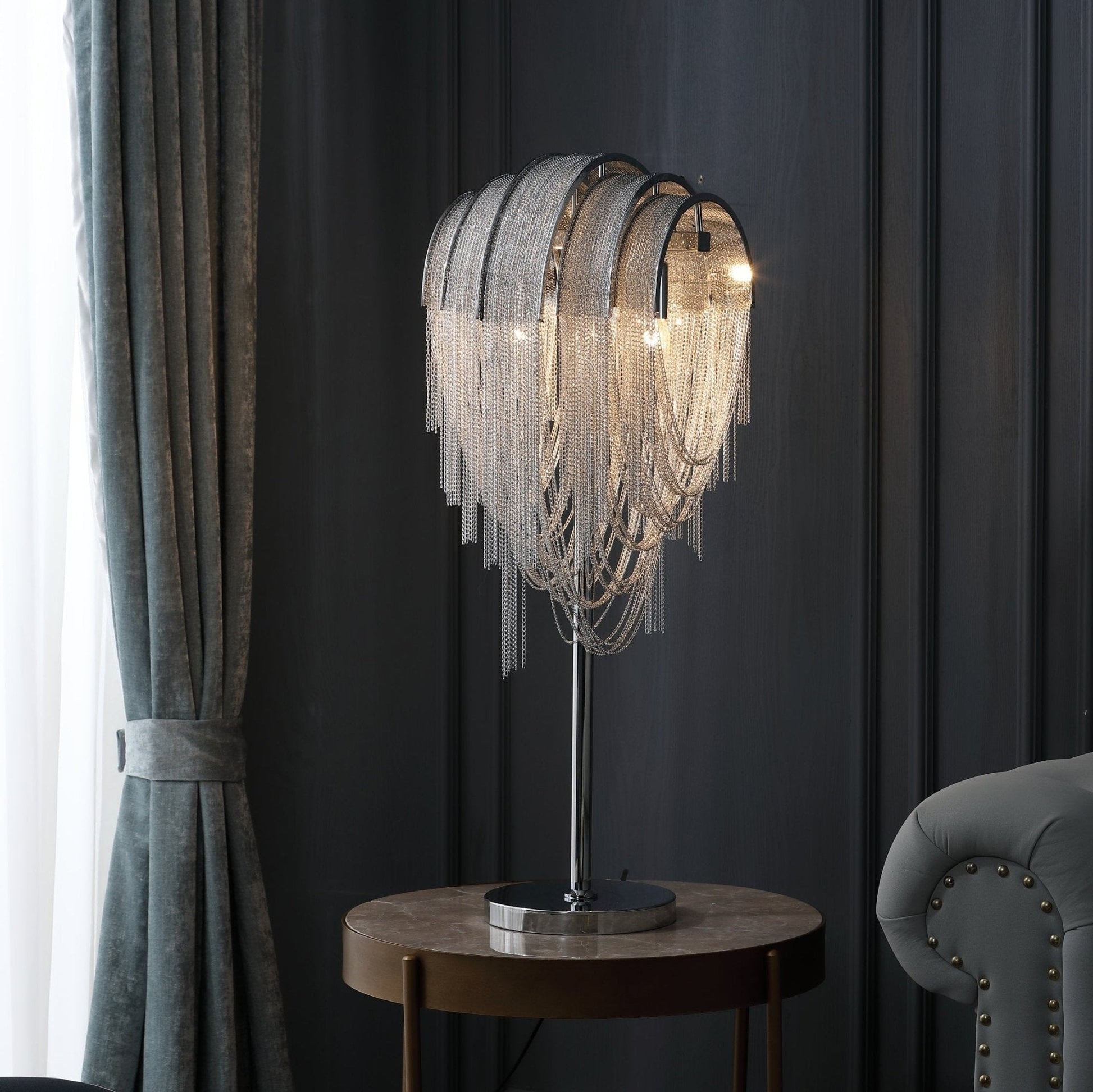 Chains Tassel Table Lamp - Blowlighting