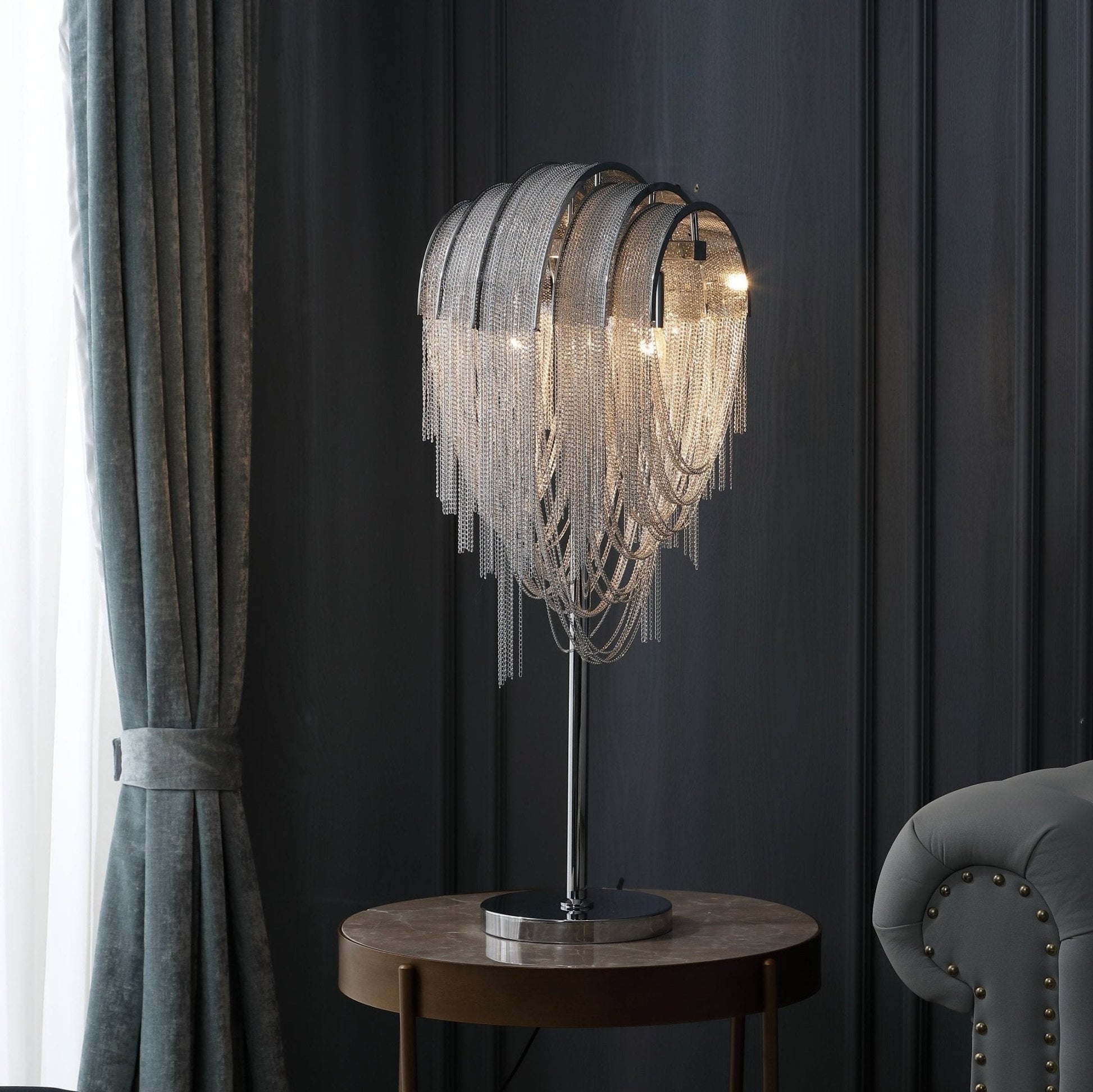 Chains Tassel Table Lamp - Blowlighting
