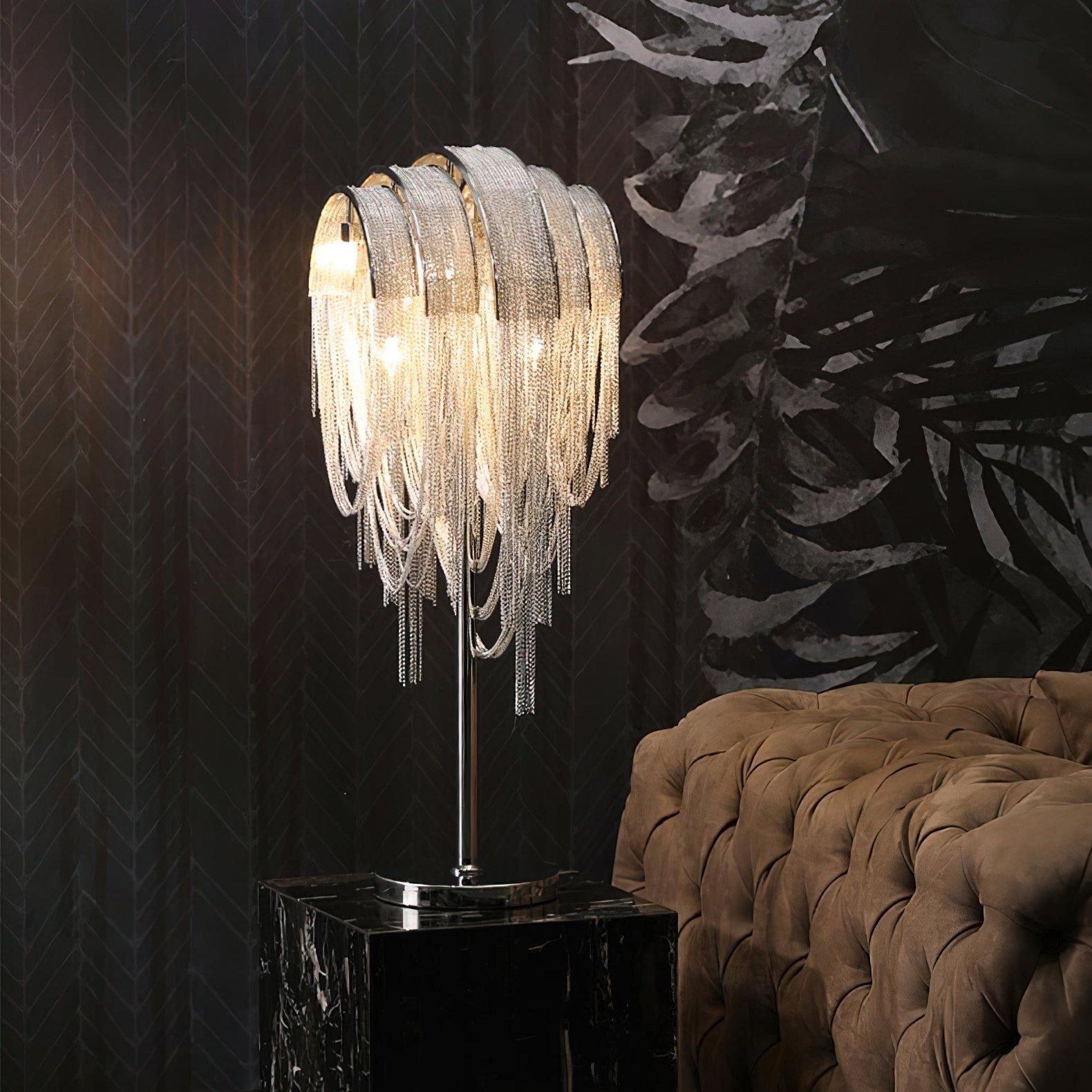 Chains Tassel Table Lamp - Blowlighting