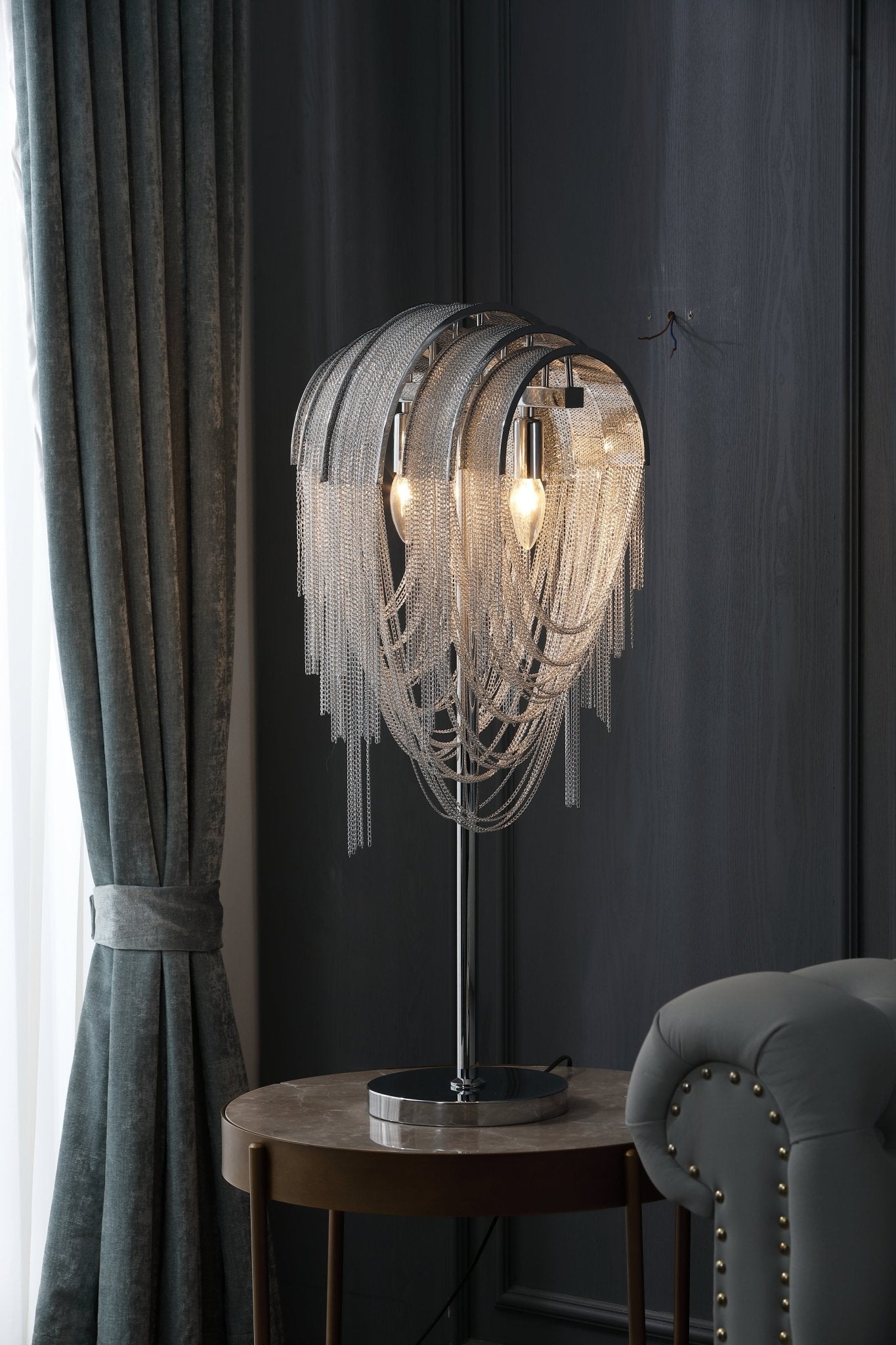 Chains Tassel Table Lamp - Blowlighting