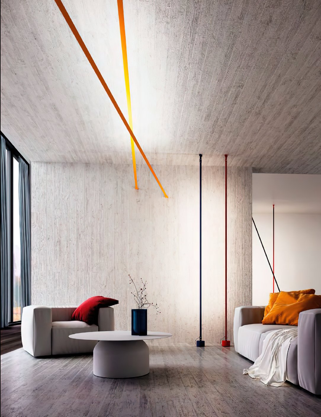 Elastica Arbitrary Floor Lamp - Blowlighting
