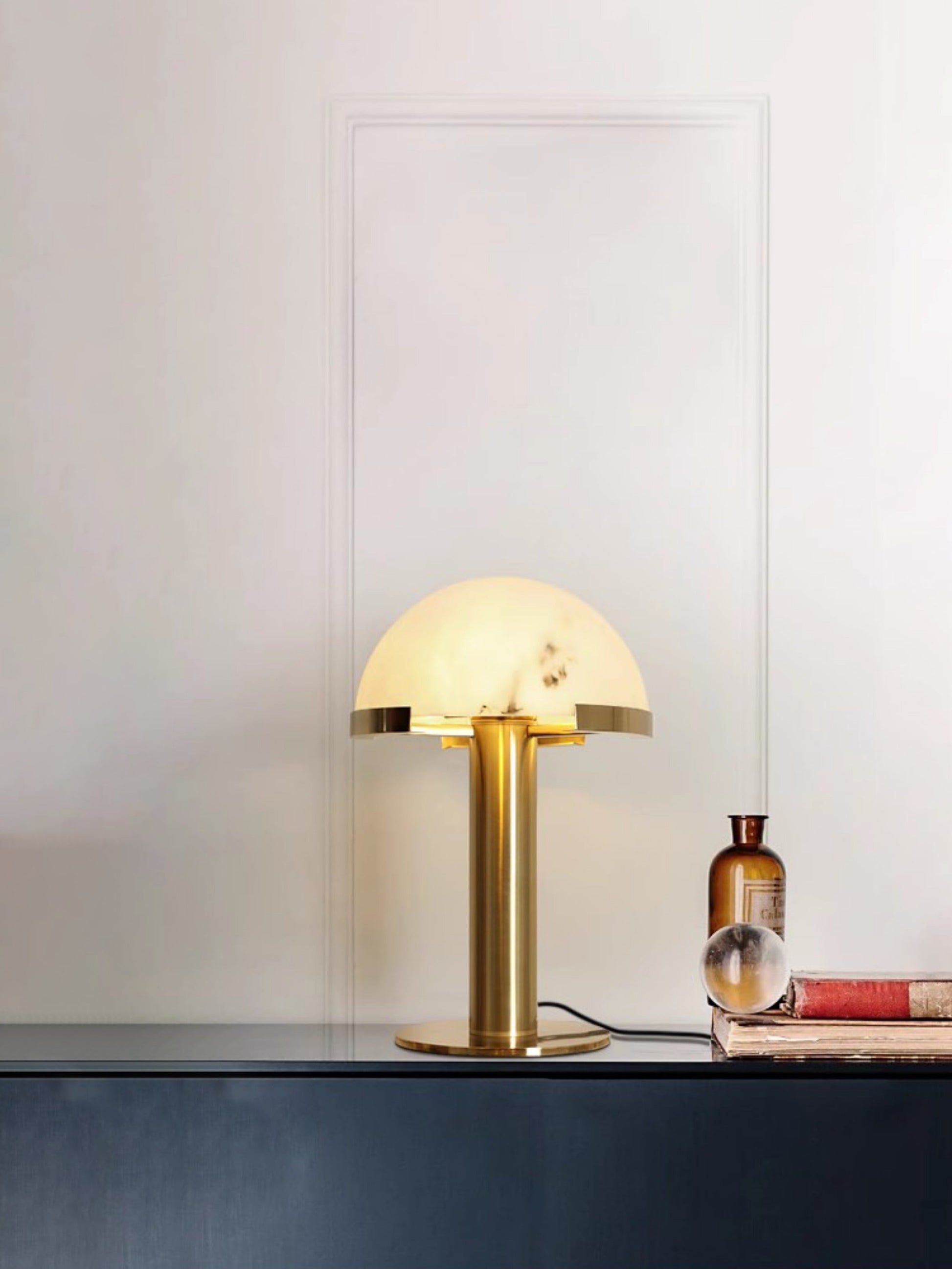 Ibera Alabaster Table Lamp - Blowlighting