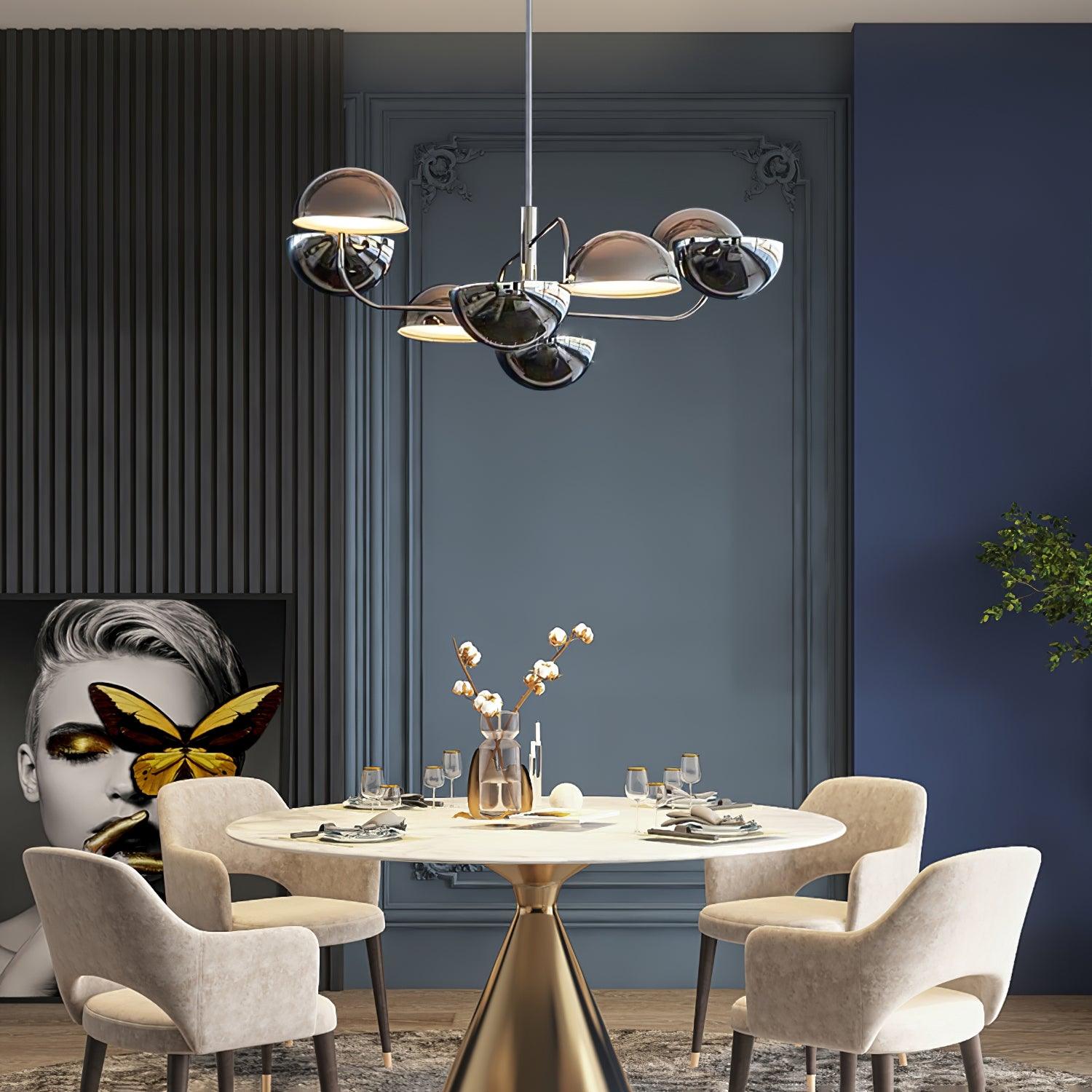 Declan Modern Metal Chandelier - Blowlighting