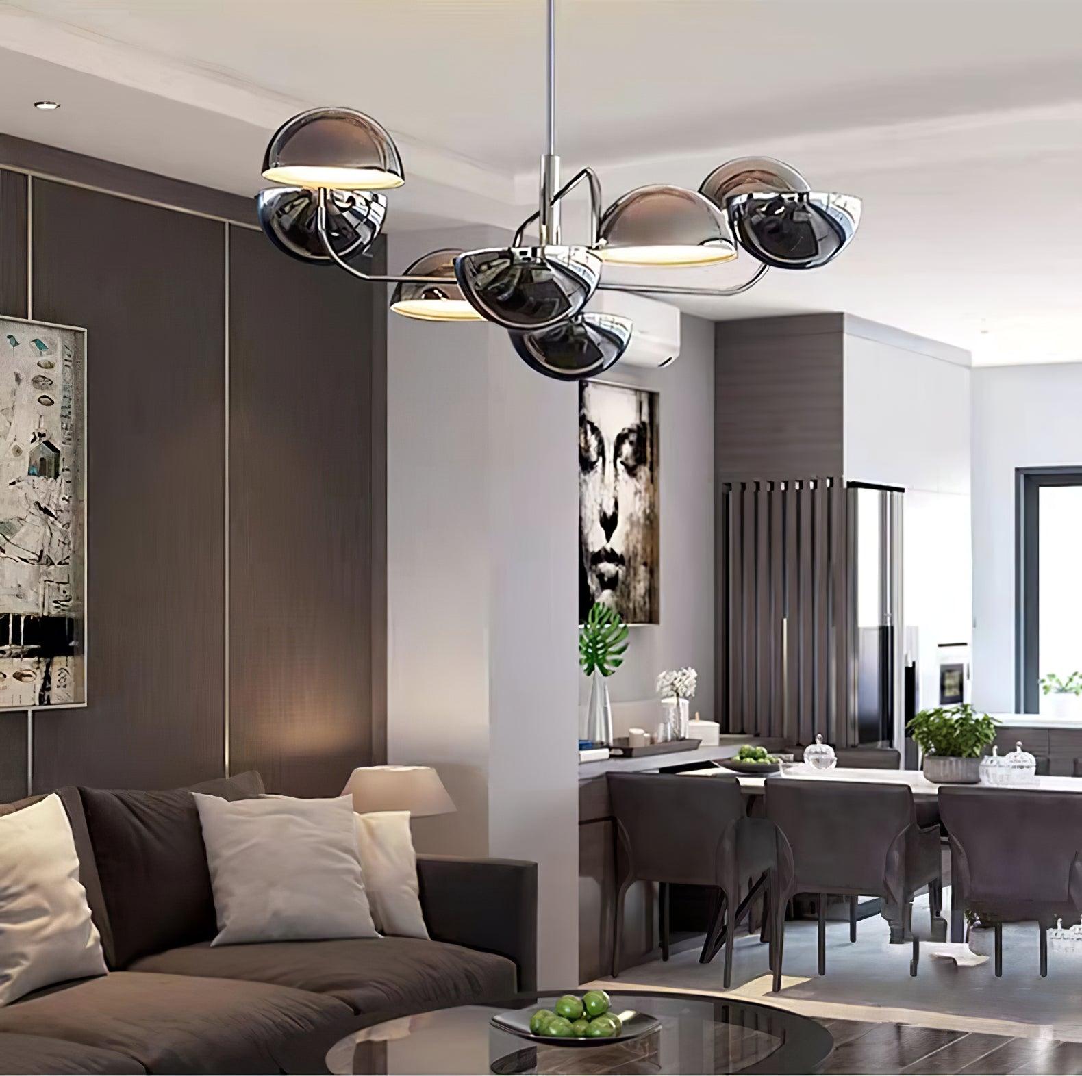 Declan Modern Metal Chandelier - Blowlighting