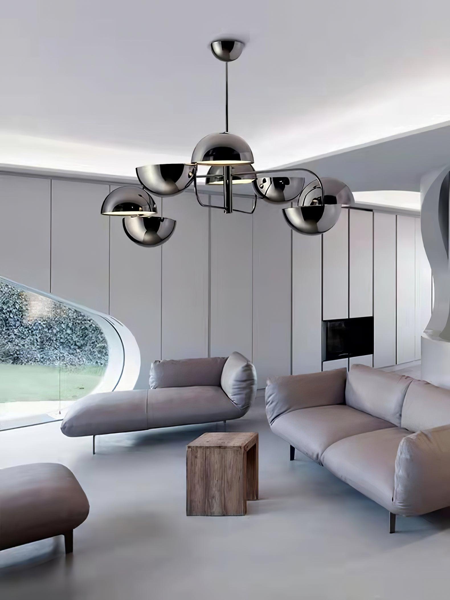 Declan Modern Metal Chandelier - Blowlighting