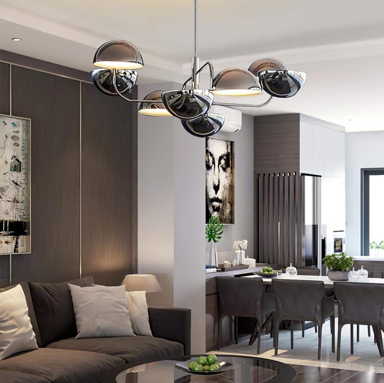 Declan Modern Metal Chandelier - Blowlighting