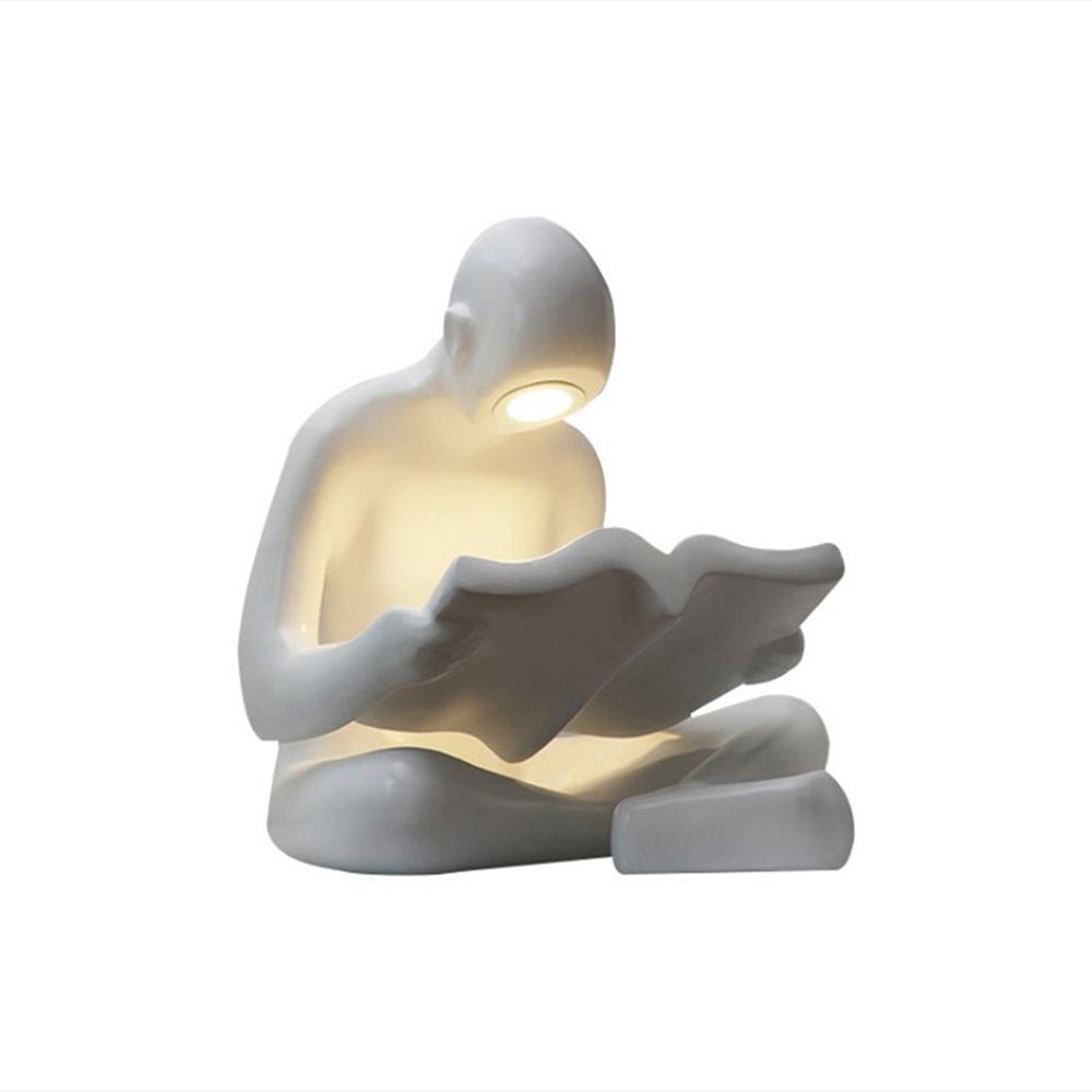 Ulvinion Reader Sculpture Table Lamp - Blowlighting