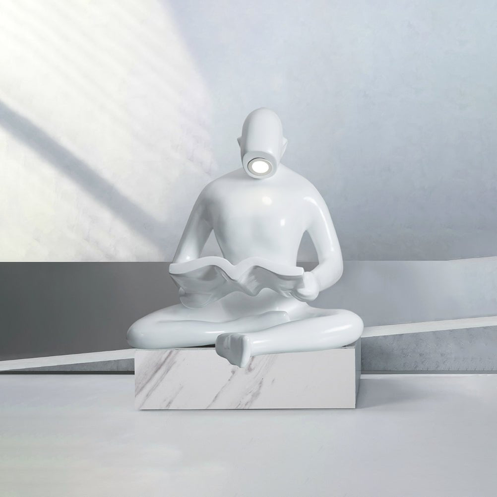 Ulvinion Reader Sculpture Table Lamp - Blowlighting