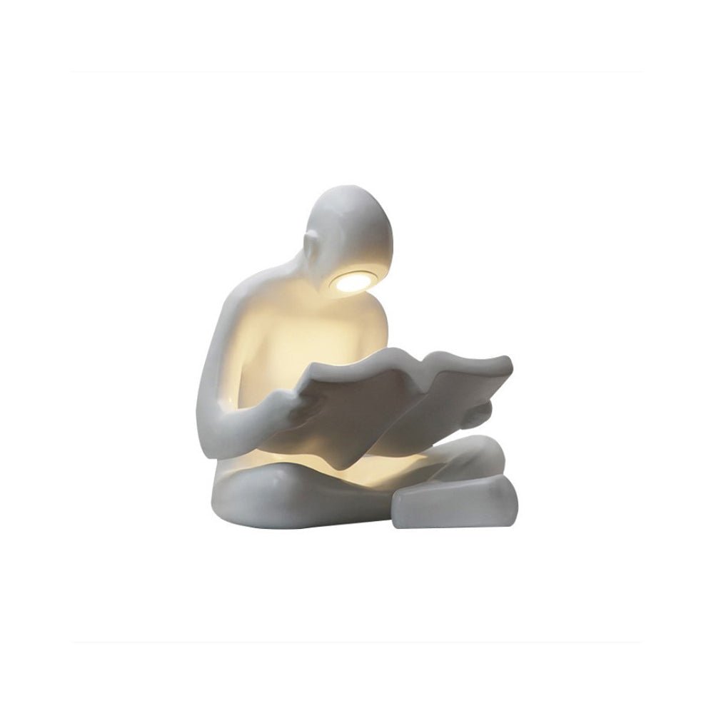 Ulvinion Reader Sculpture Table Lamp - Blowlighting