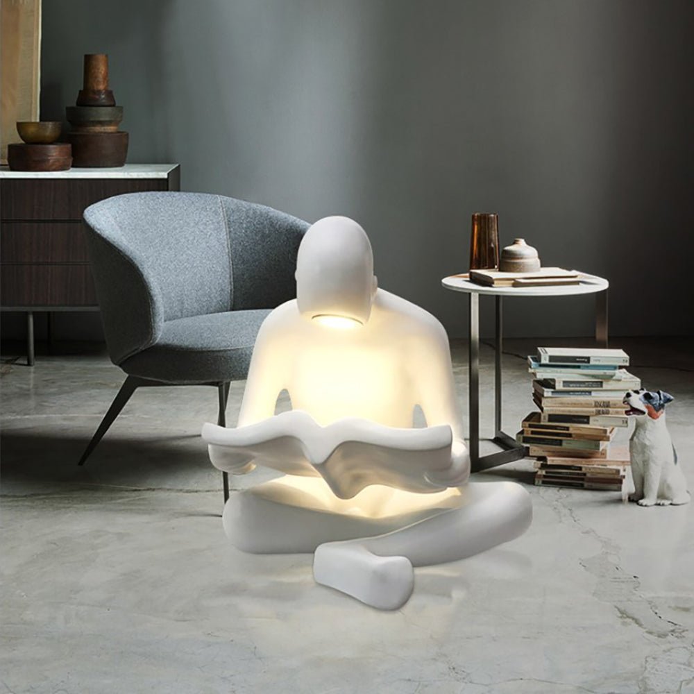 Ulvinion Reader Sculpture Table Lamp - Blowlighting