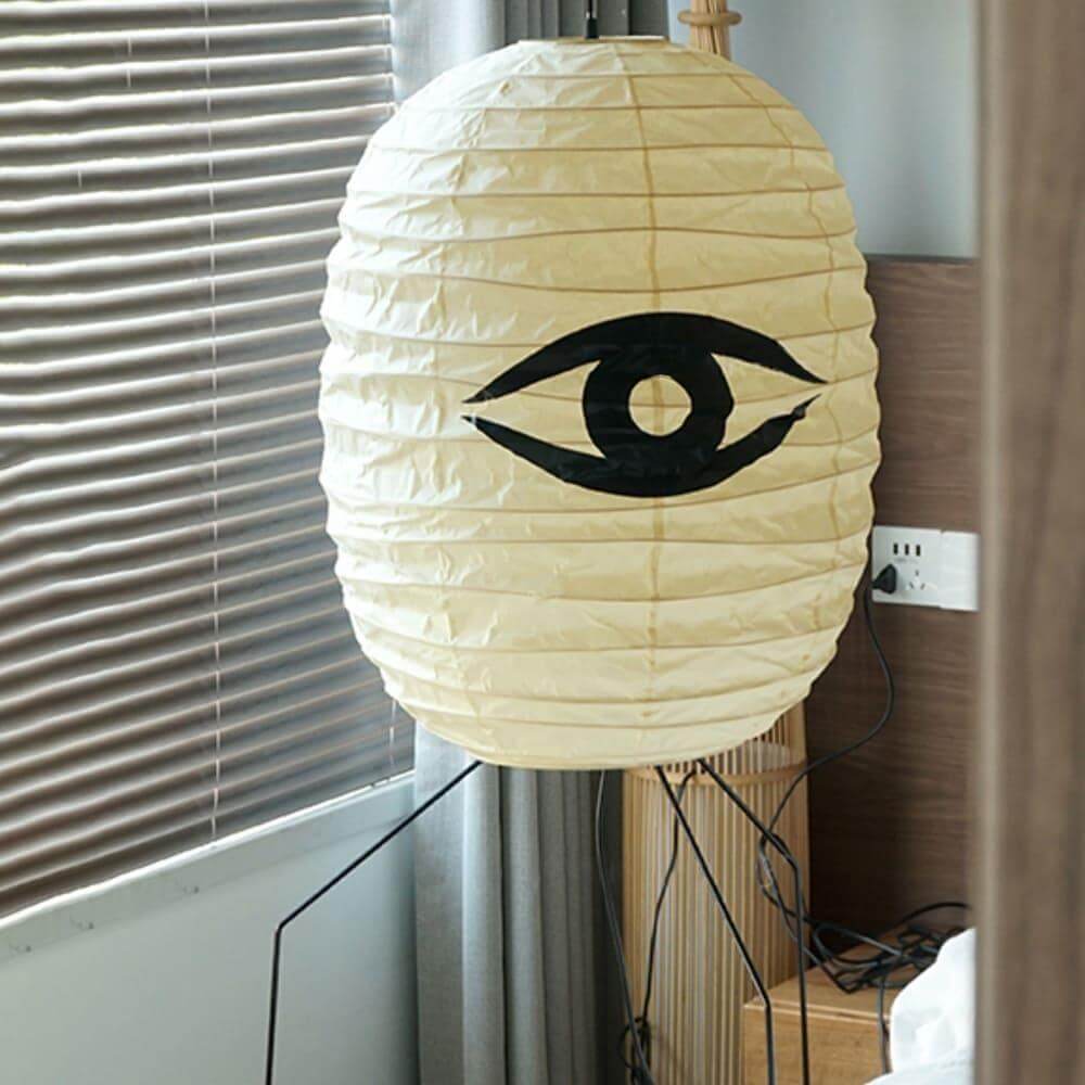 Ellipsa Rice Paper Lantern Floor Lamp - Blowlighting