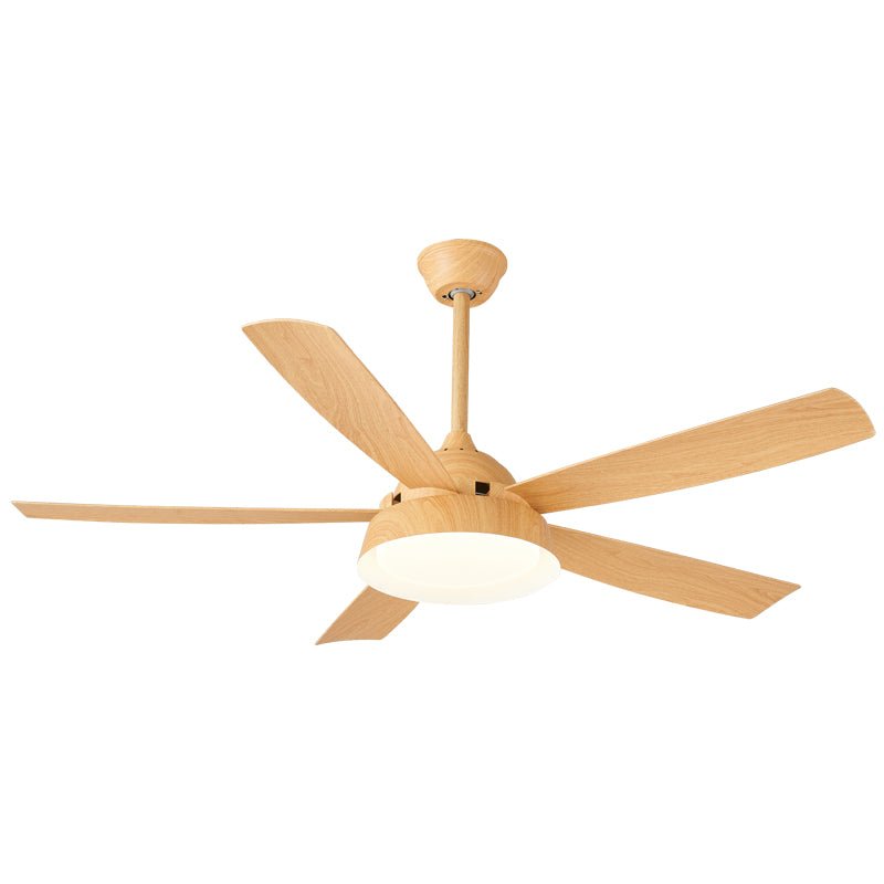 Orvino Wood Ceiling Fan Light - Blowlighting