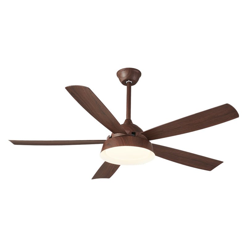 Orvino Wood Ceiling Fan Light - Blowlighting