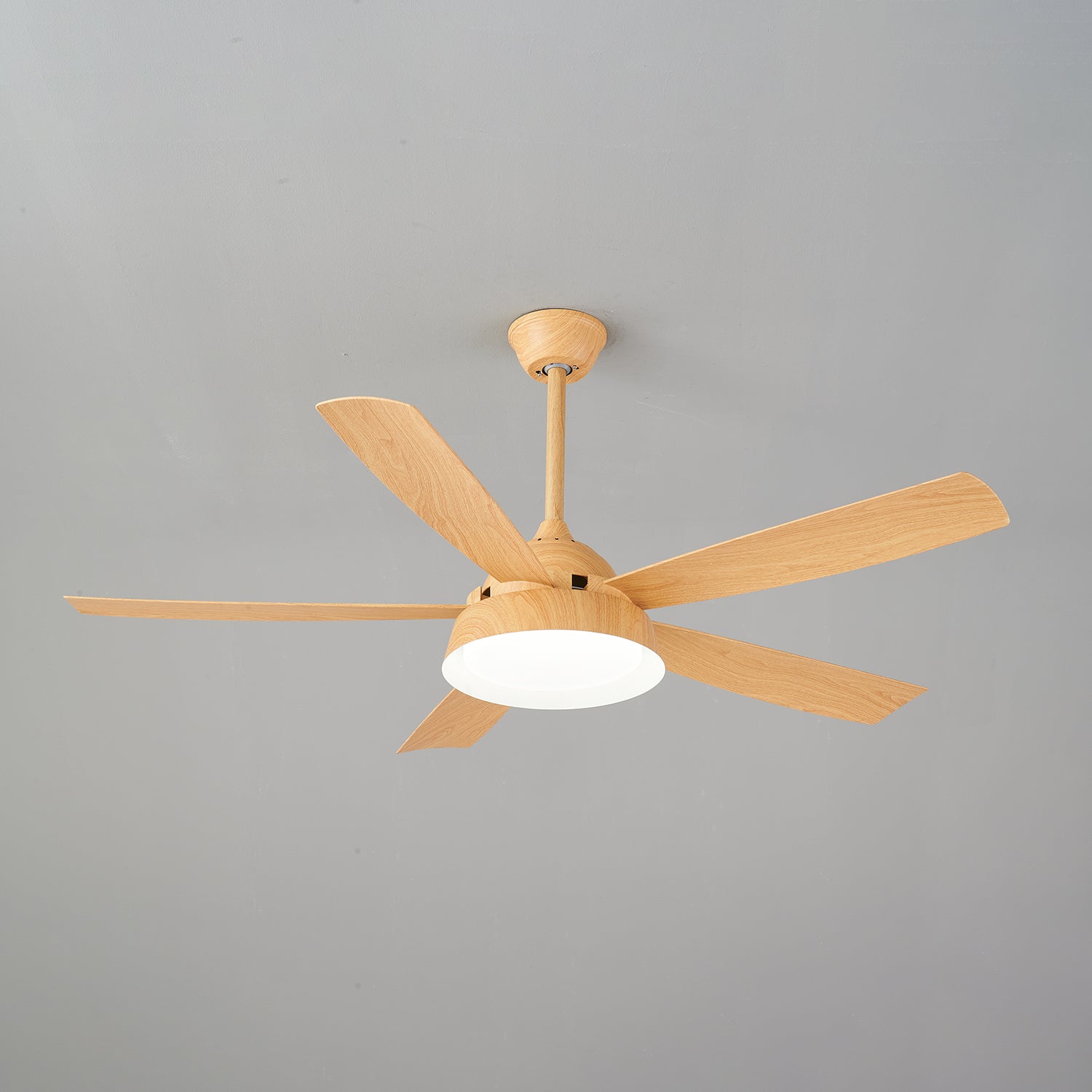 Orvino Wood Ceiling Fan Light - Blowlighting