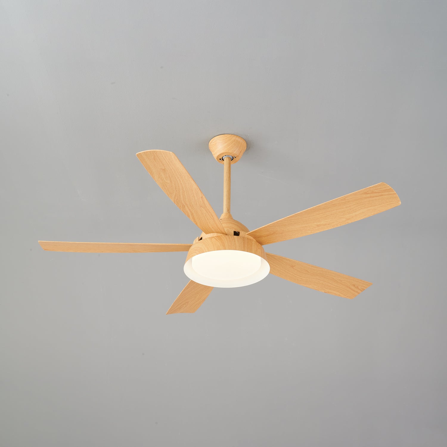 Orvino Wood Ceiling Fan Light - Blowlighting